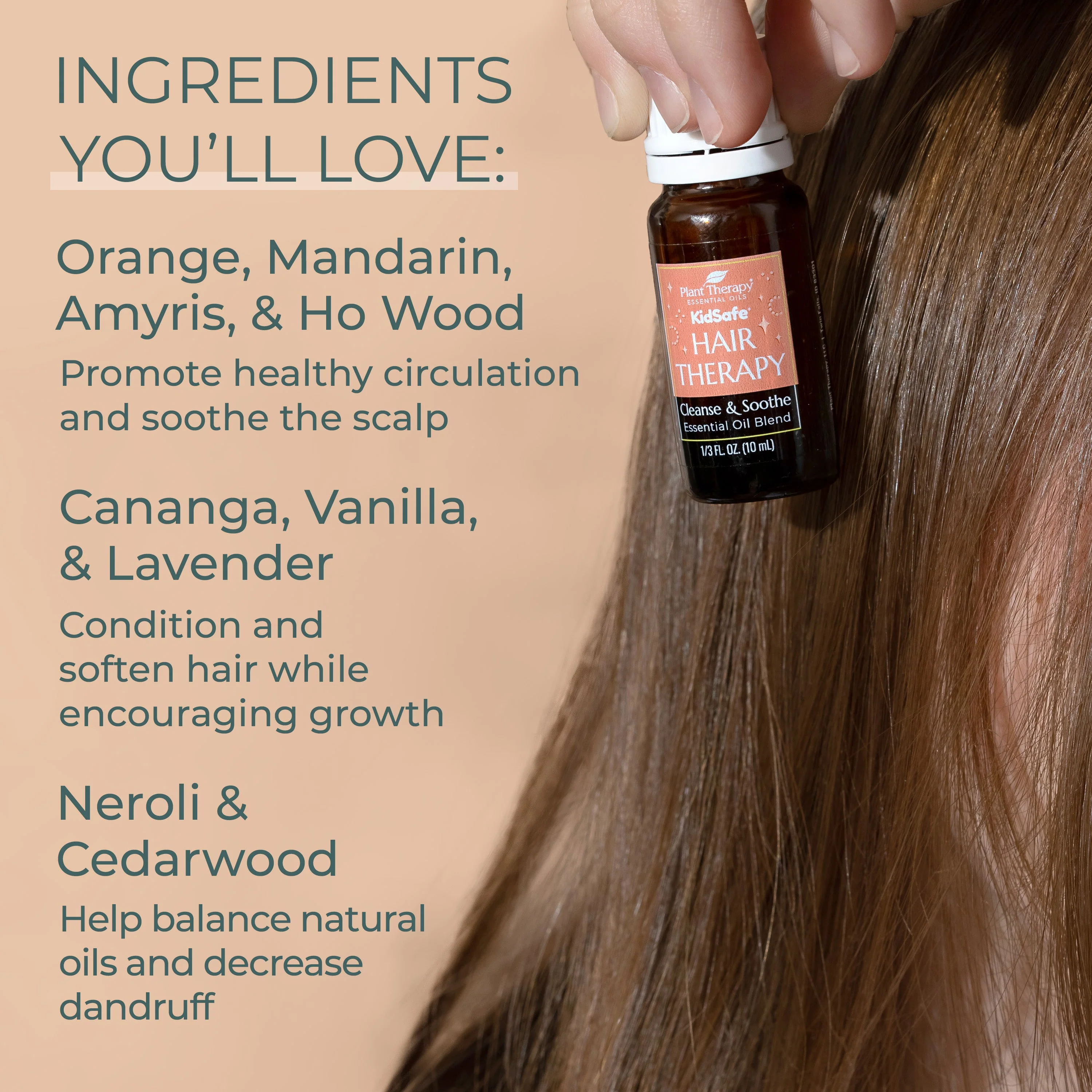 Hair Therapy Cleanse & Soothe Essential Oil Blend - Image 3