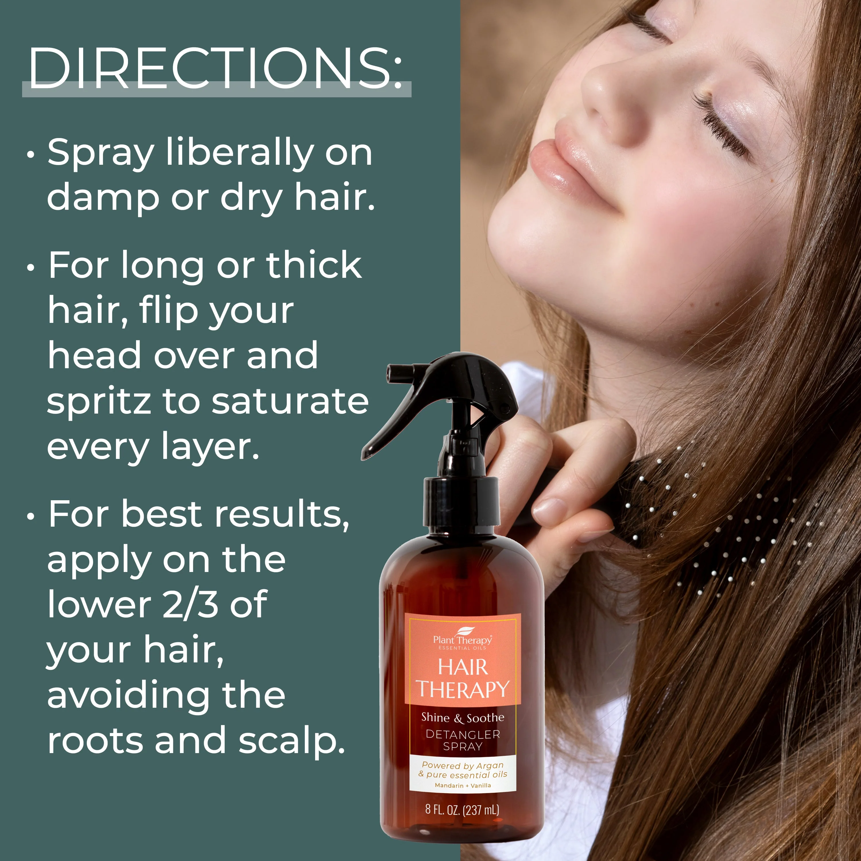 Hair Therapy Shine & Soothe Detangler Spray - Image 6