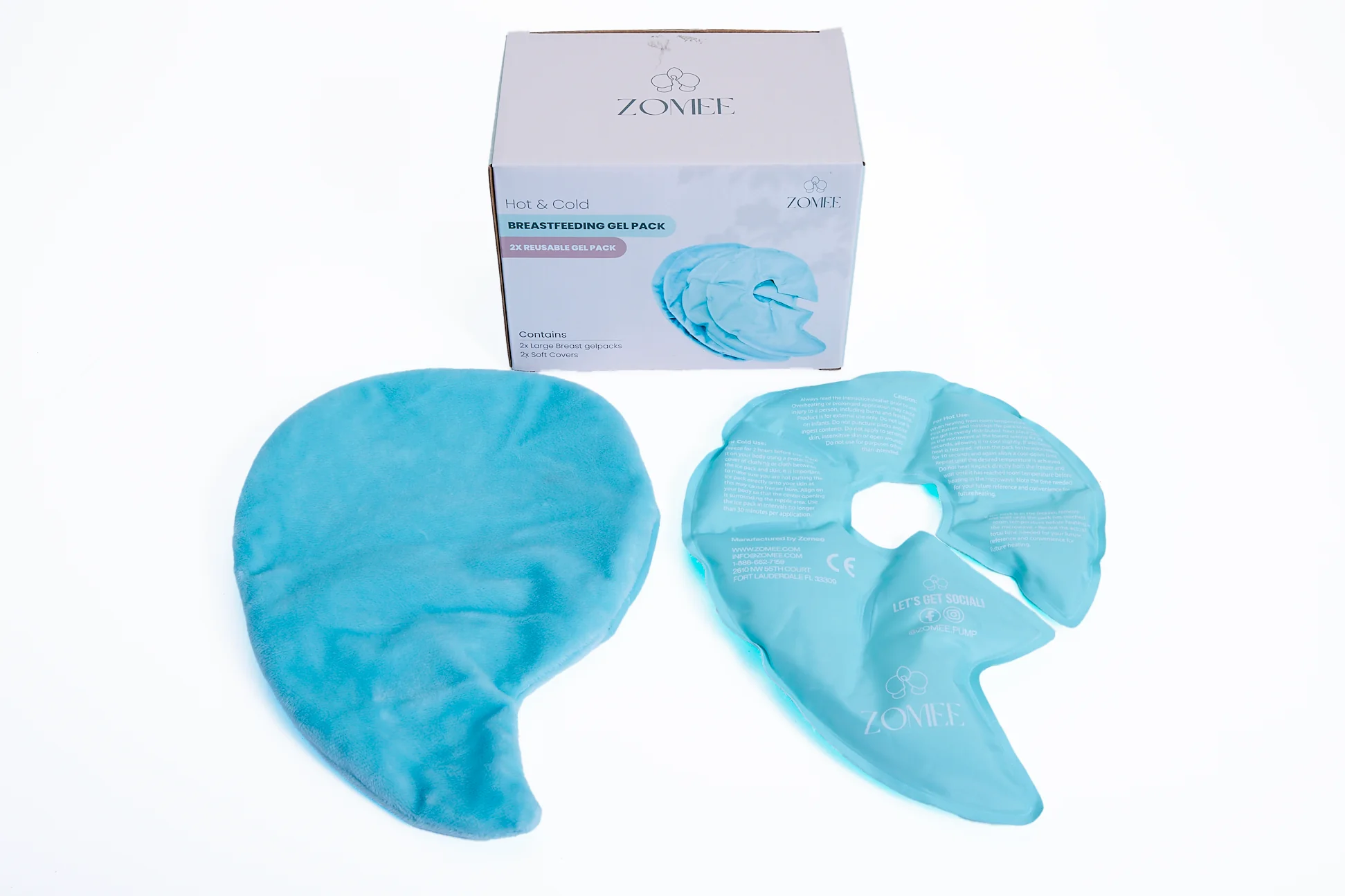 Hot & Cold Reusable Gel Packs (2 Pack) - Image 3