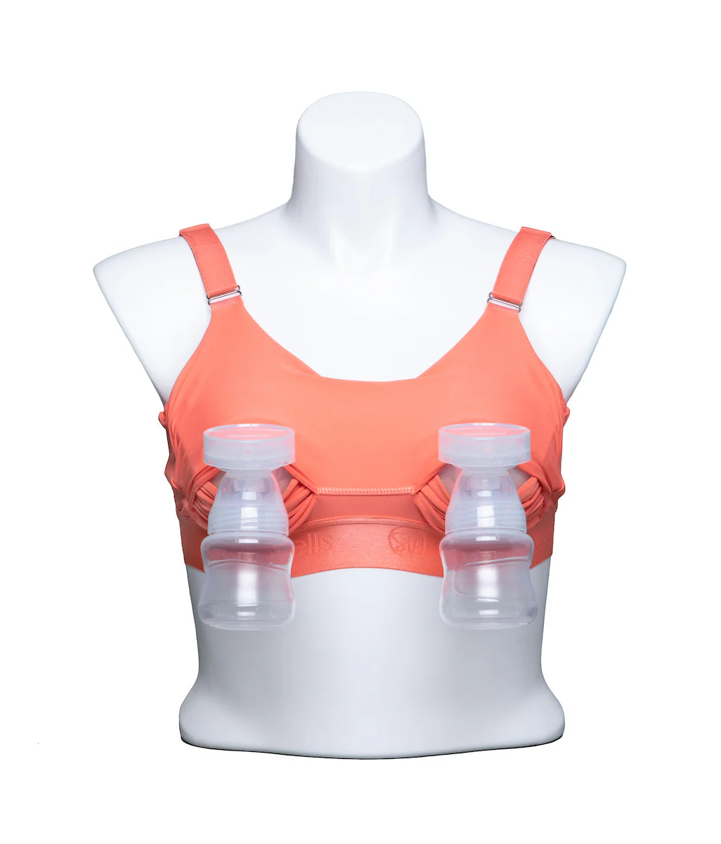 Journey Hands Free Pumping Bra (Creamsicle) - Image 5