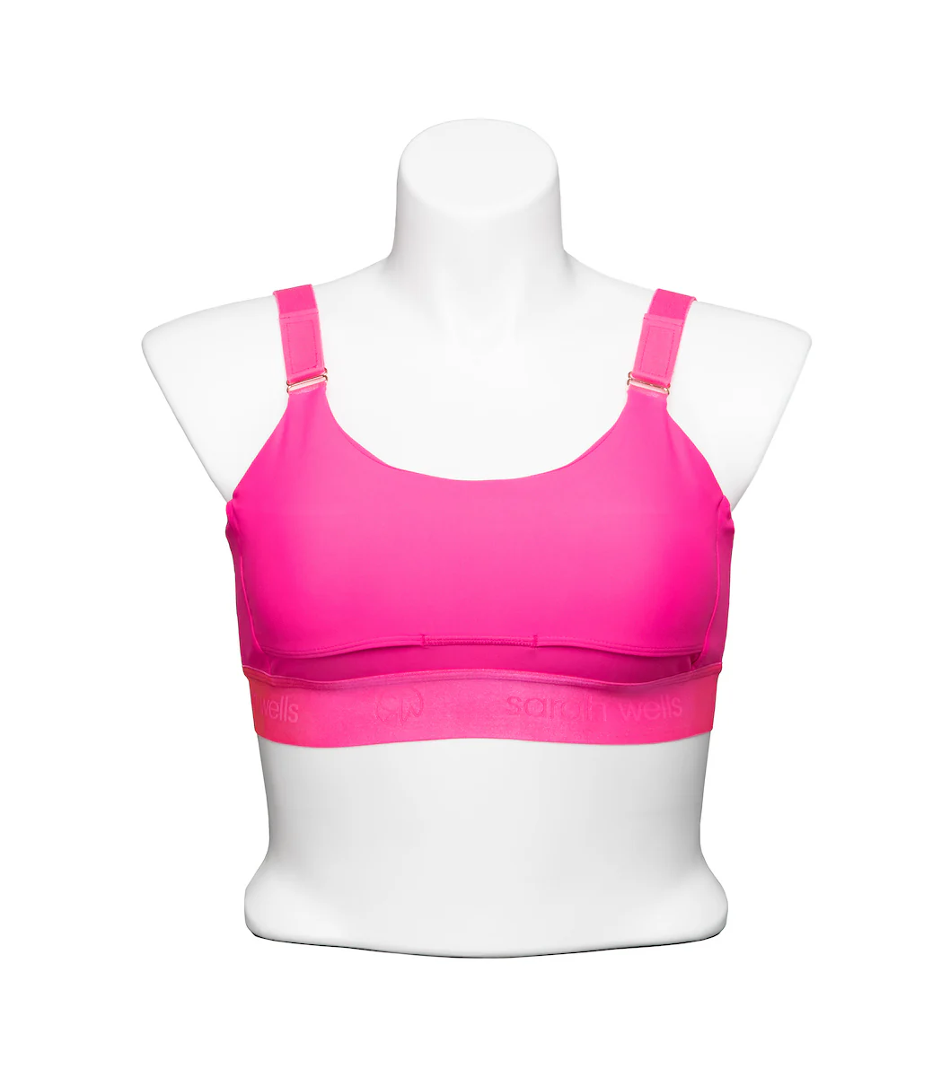 Journey Hands Free Pumping Bra (Hot Pink) - Image 6