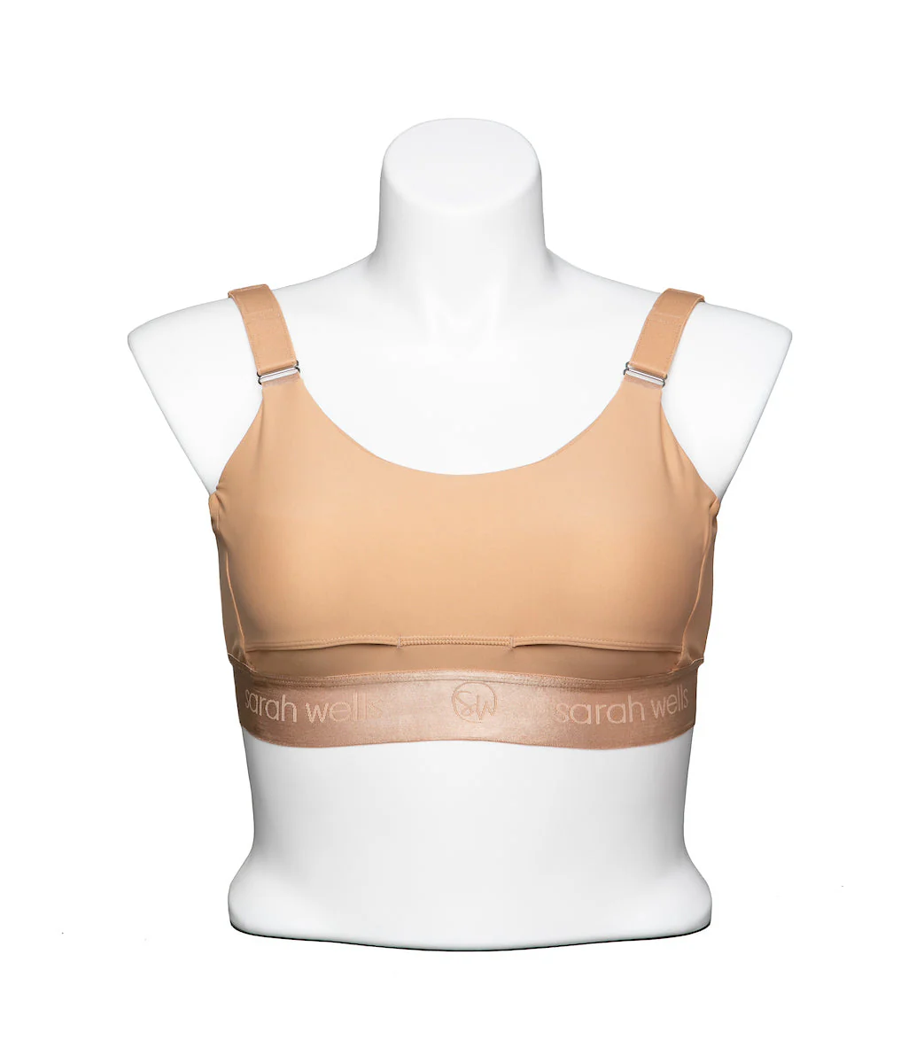 Journey Hands Free Pumping Bra (Latte) - Image 6