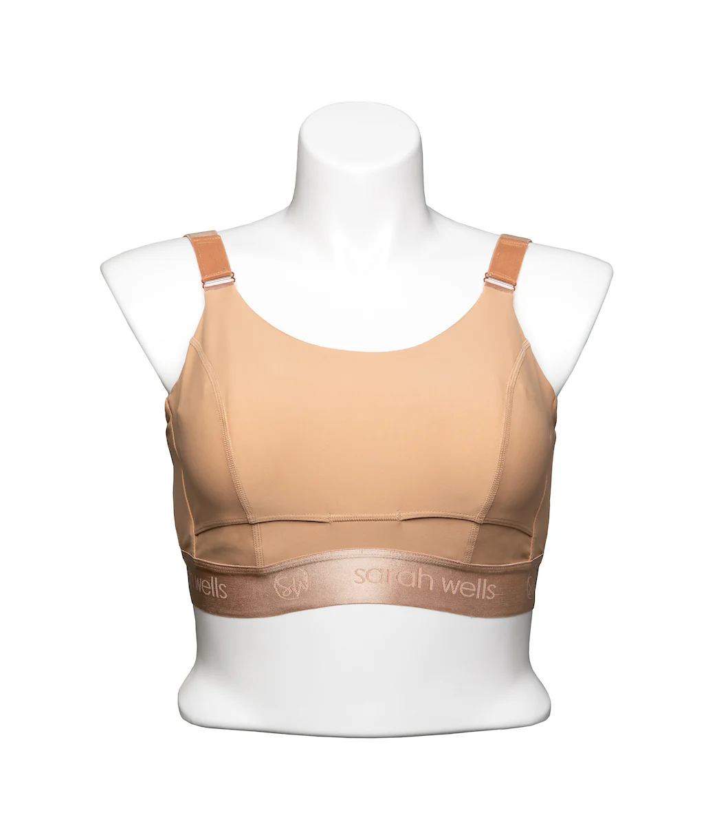 Journey Hands Free Pumping Bra (Latte) - Image 7