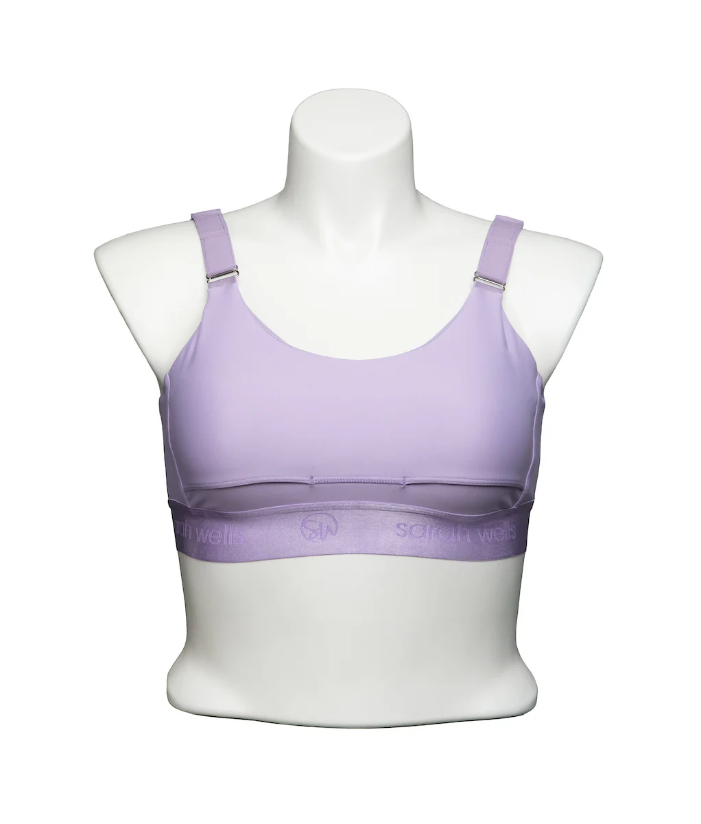 Journey Hands Free Pumping Bra (Lavender) - Image 3