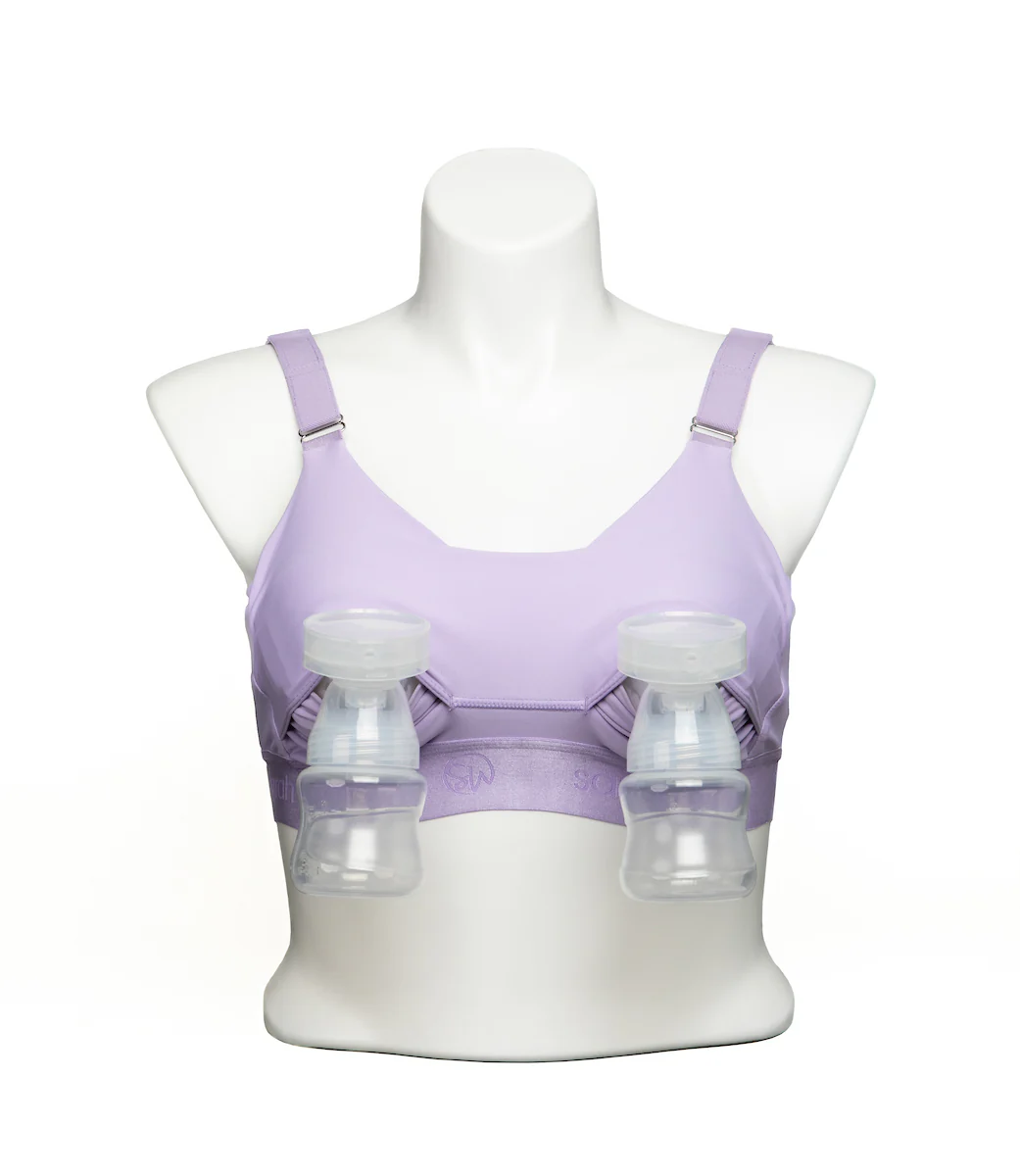 Journey Hands Free Pumping Bra (Lavender) - Image 4