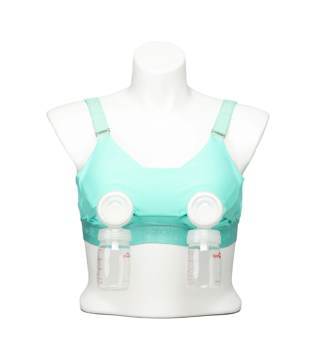 Journey Hands Free Pumping Bra (Mint) - Image 5