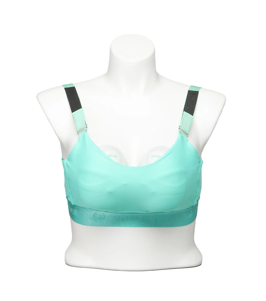 Journey Hands Free Pumping Bra (Mint) - Image 7
