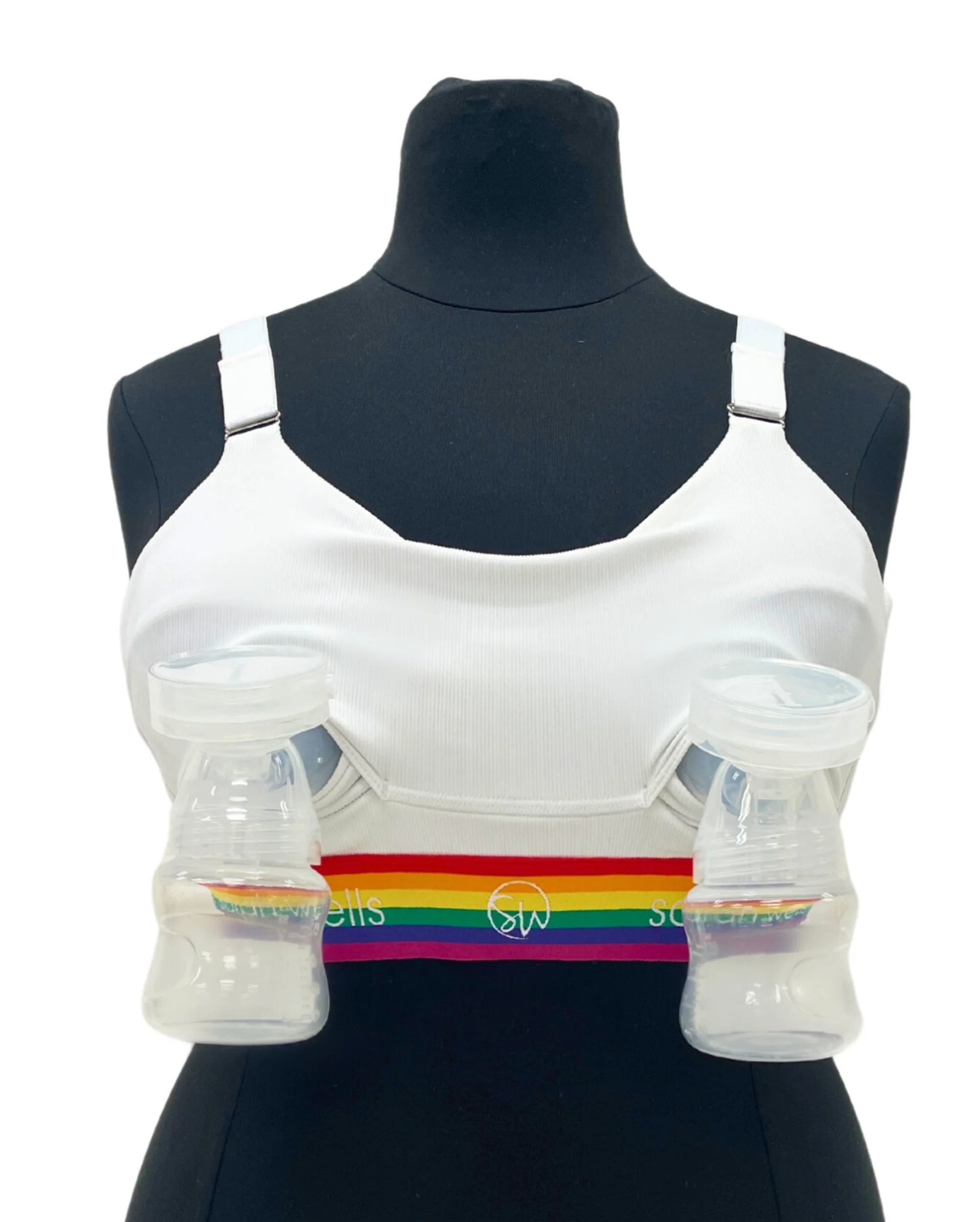 Journey Hands Free Pumping Bra (Rainbows) - Image 7