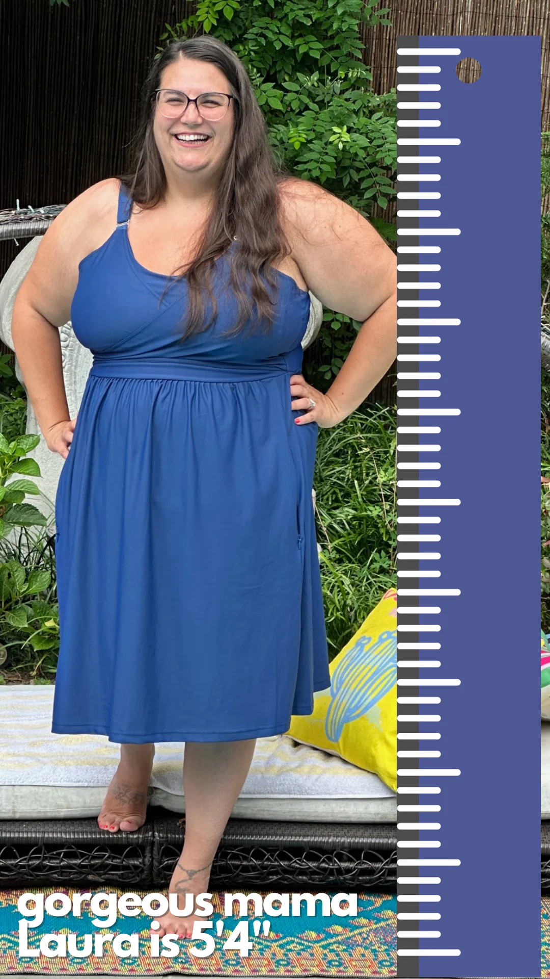 Journey Hands Free Pumping Lounge Dress (Midnight) - Image 3