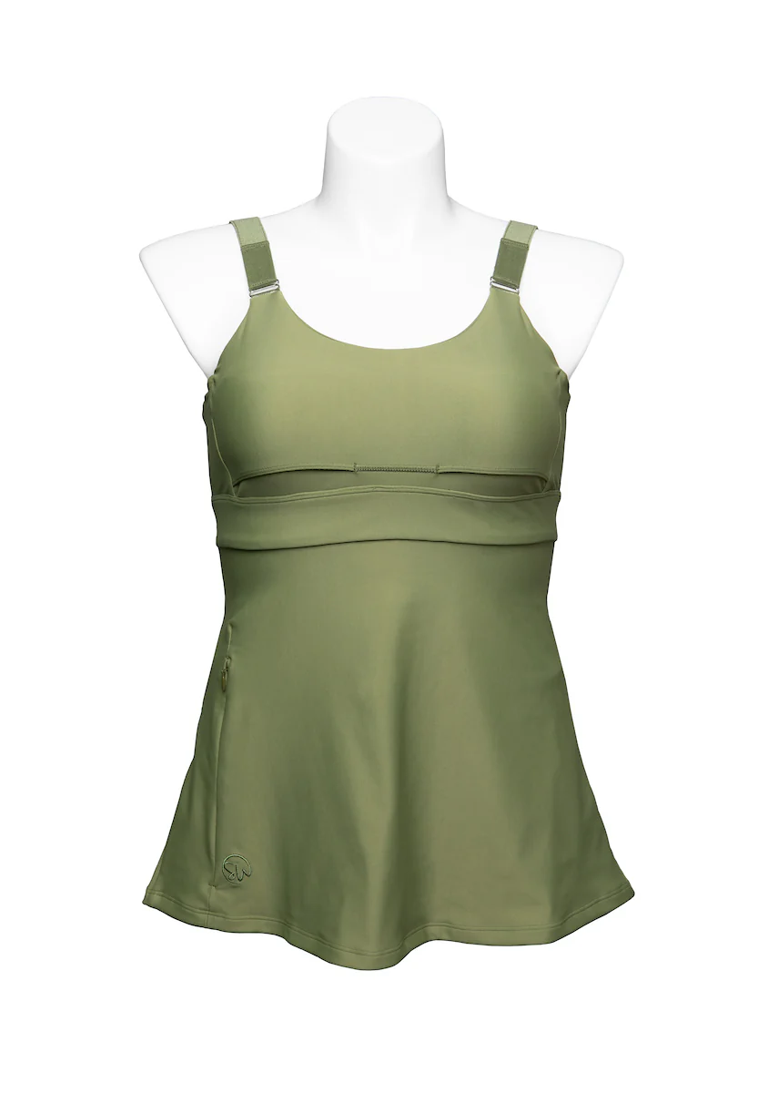 Journey Hands Free Pumping Tank (Olive) - Image 8