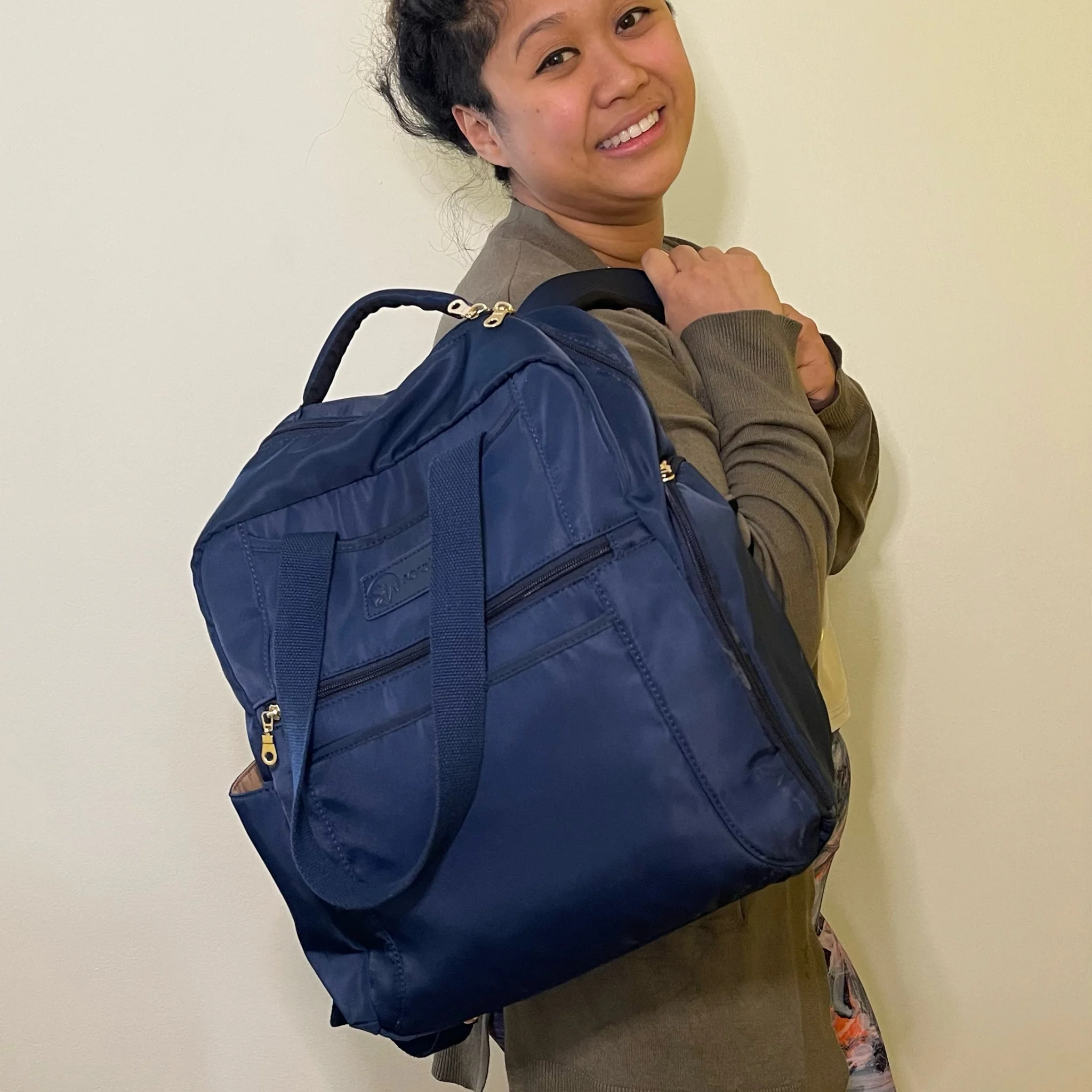 Kelly Breast Pump Backpack (Indigo) - Image 7