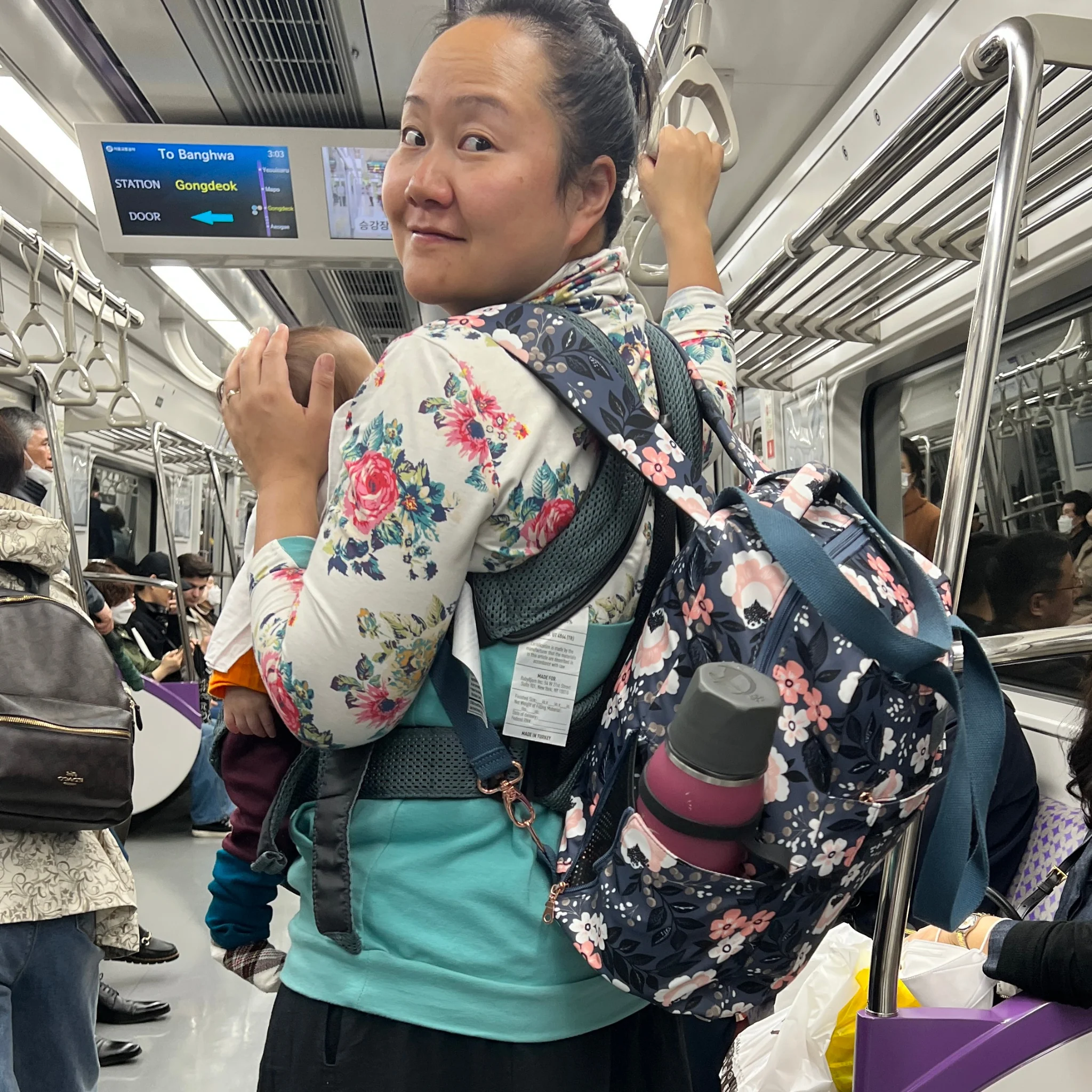 Kelly Breast Pump Backpack (Le Floral) - Image 6