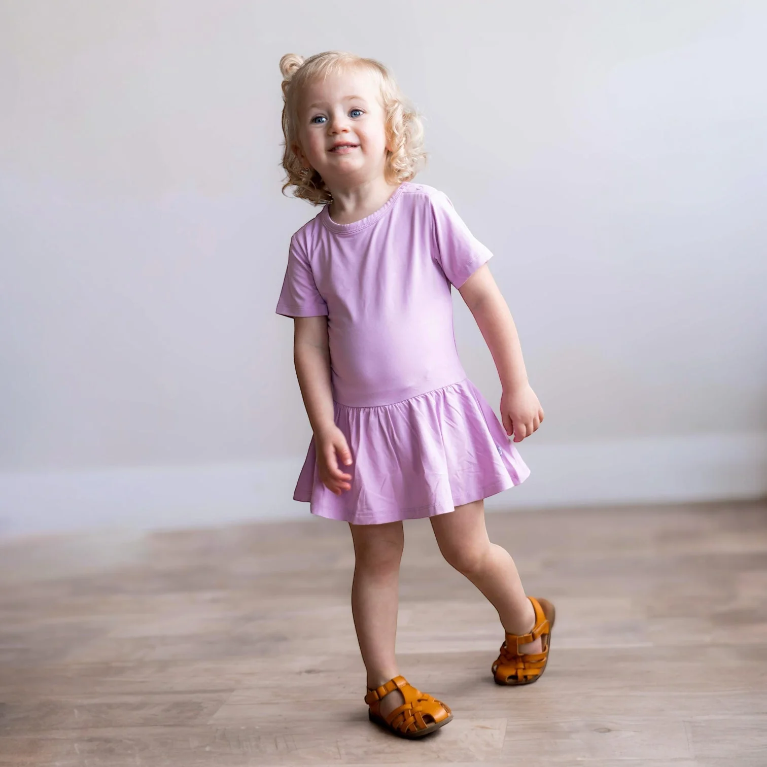 Lavender Haze Bodysuit Twirl Dress - Image 2