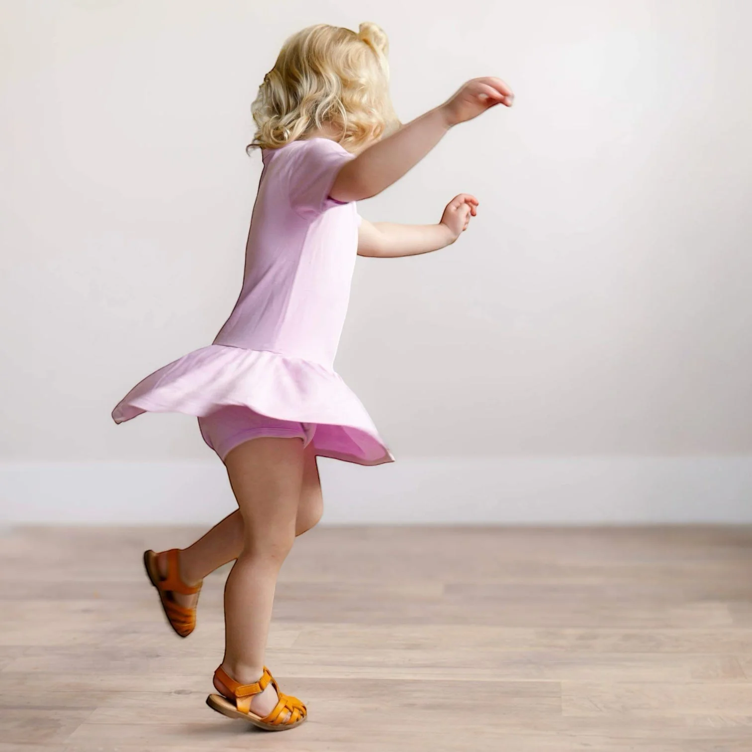 Lavender Haze Bodysuit Twirl Dress - Image 3