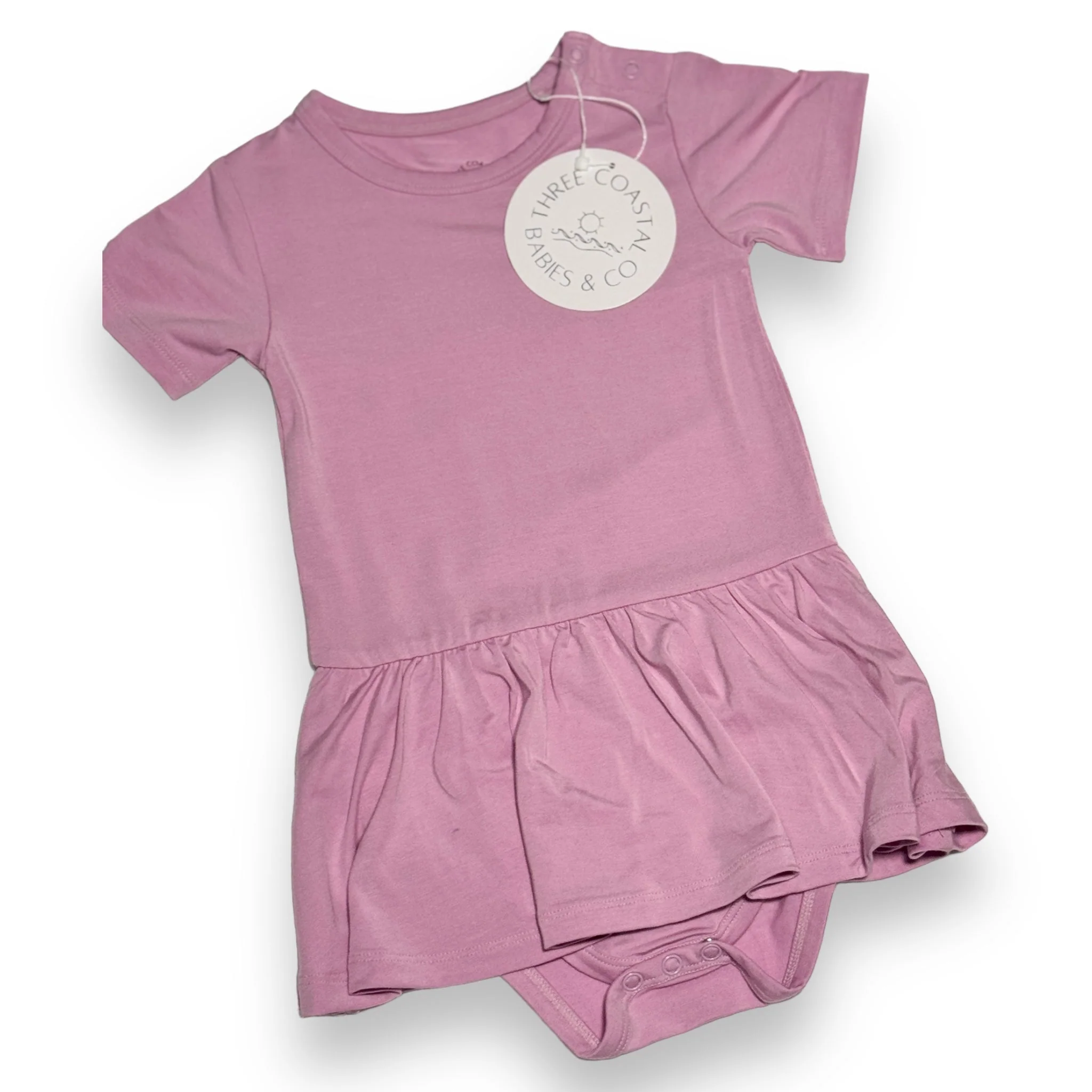 Lavender Haze Bodysuit Twirl Dress - Image 4