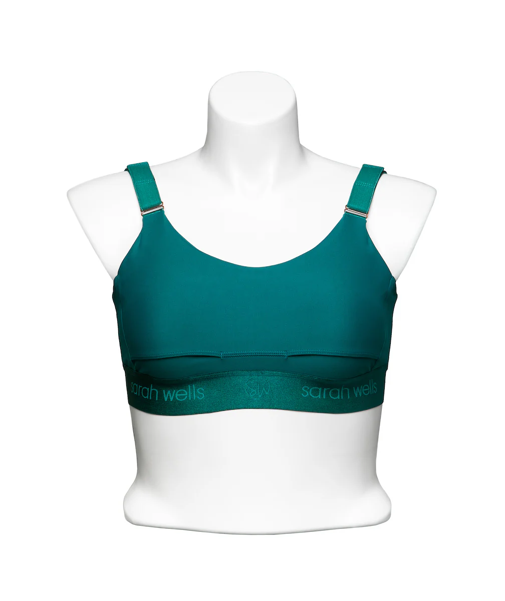 Journey Hands Free Affirmation Pumping Bra (Deep Teal) - Image 5