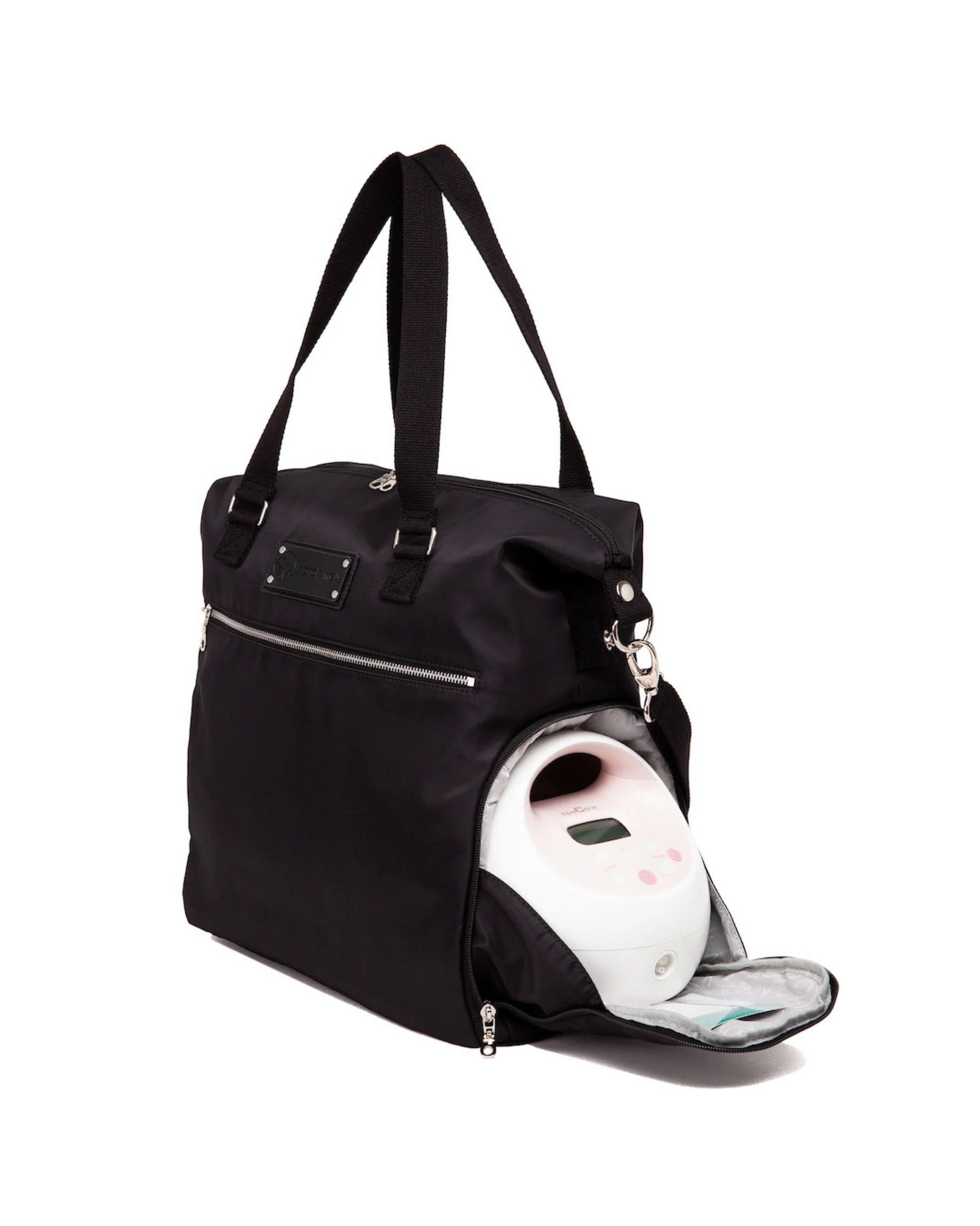 Lizzy Breast Pump Tote (Black) - Image 4