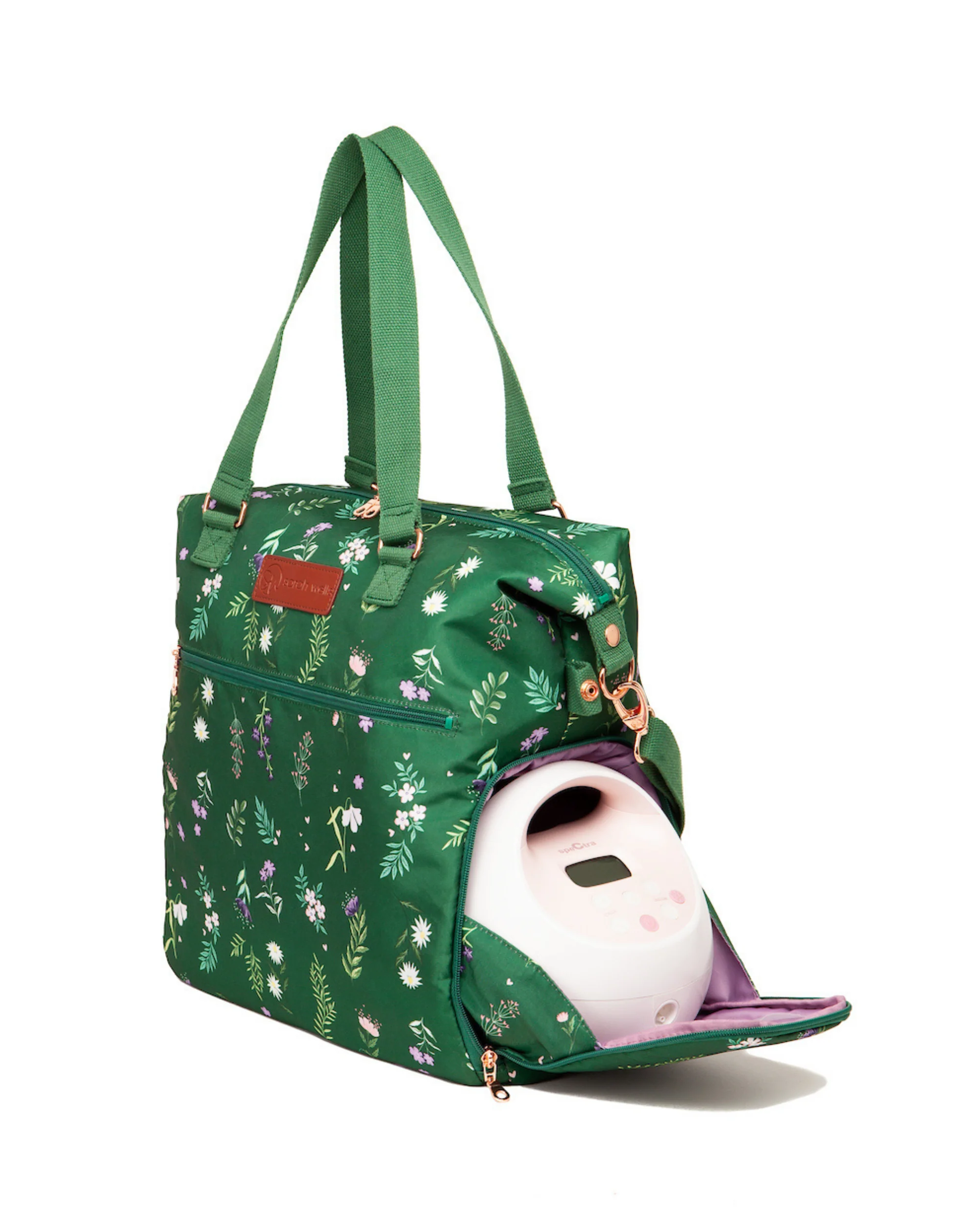 Lizzy Breast Pump Tote (Olive You) - Image 4