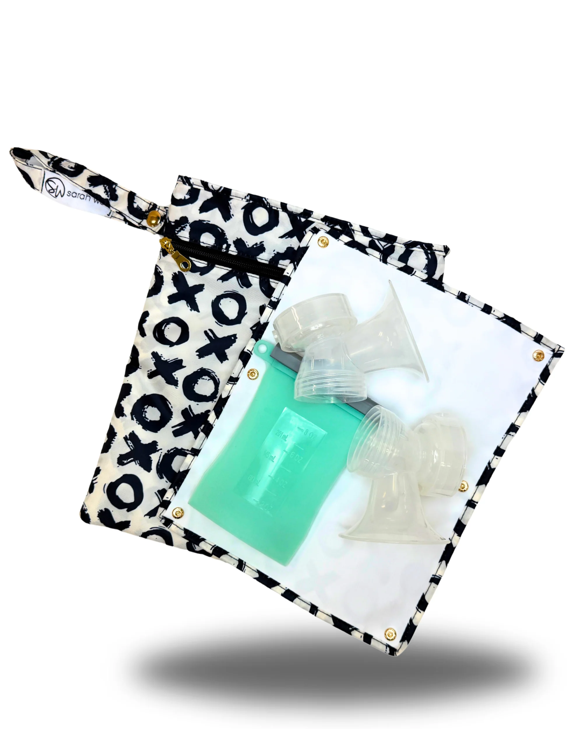 Pumparoo Wet/Dry Bag with Staging Mat® (XOXO) - Image 3