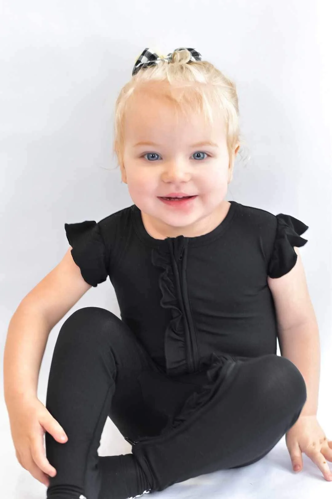 Midnights Convertible Ruffle Romper - Image 4