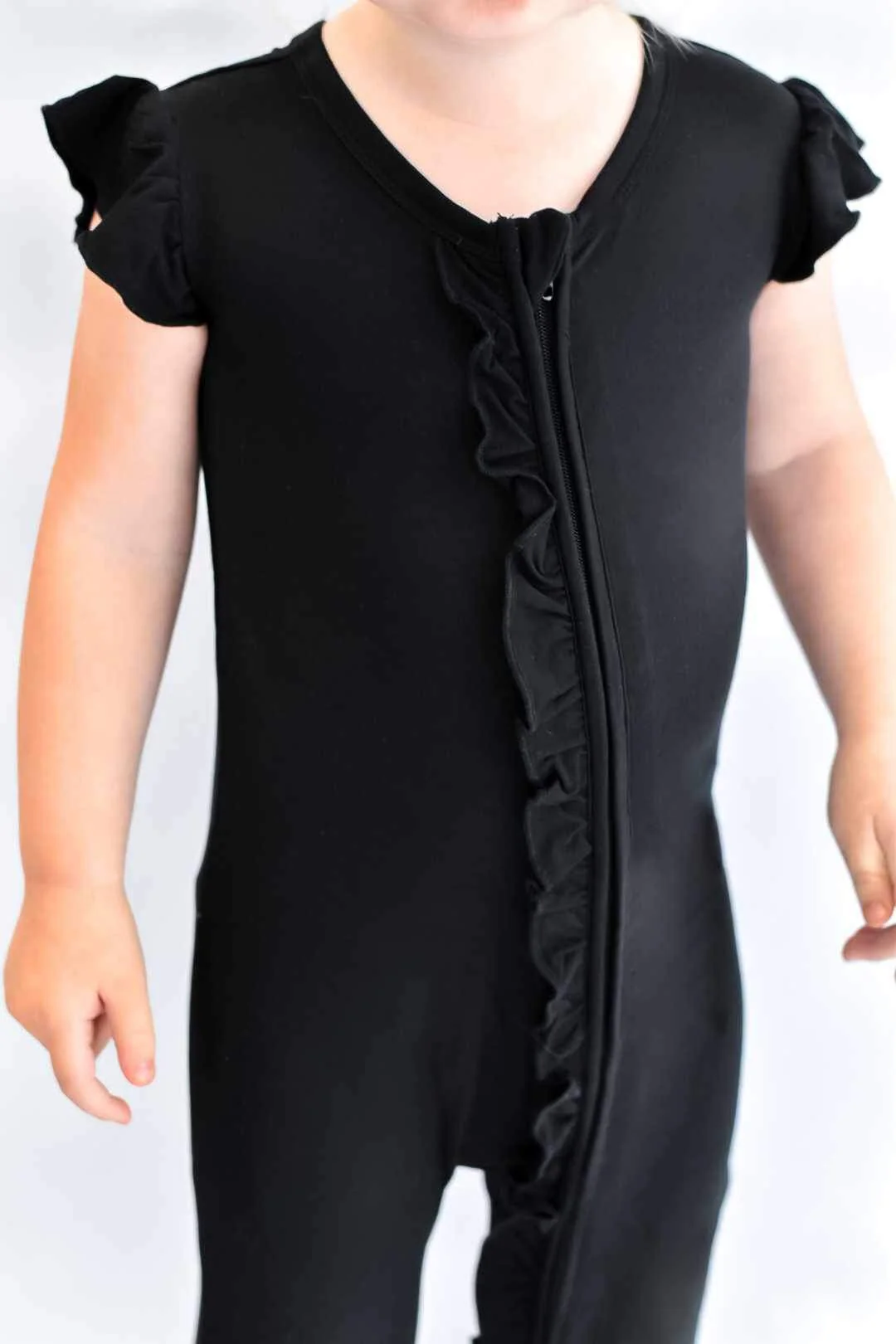 Midnights Convertible Ruffle Romper - Image 5