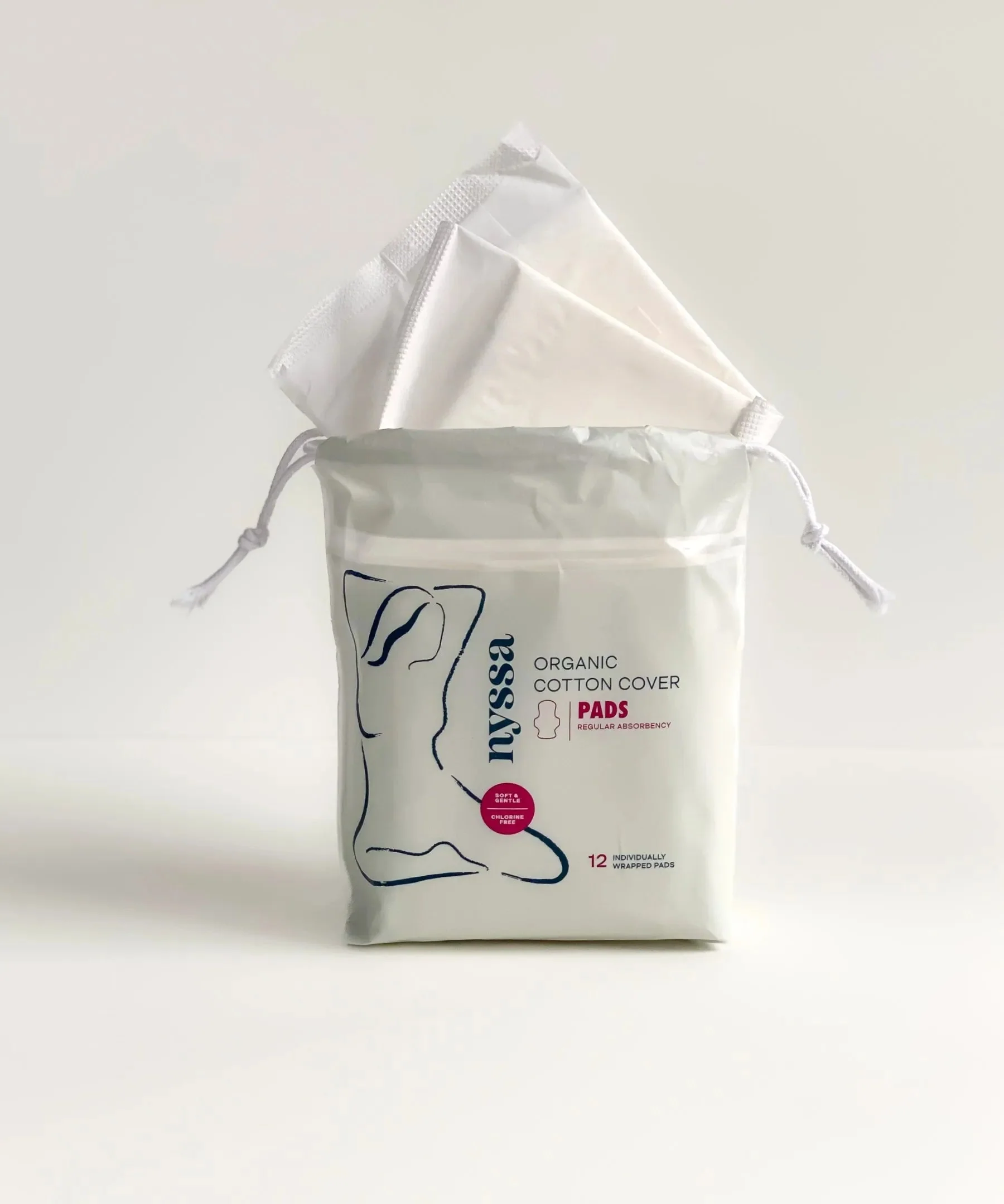 Organic Cotton Cover Regular Absorbency Pads - Image 2