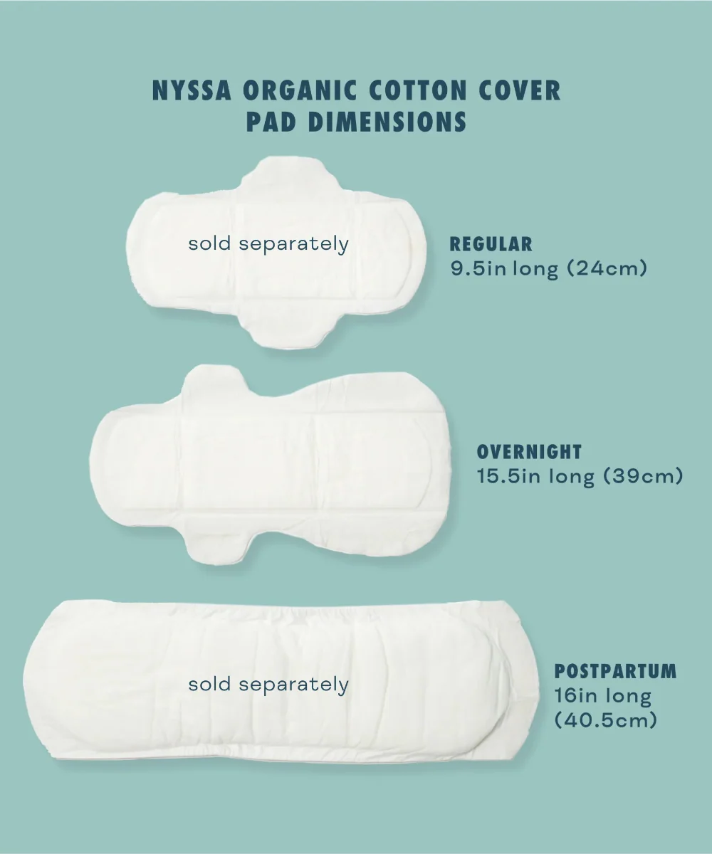 Organic Cotton Cover Super Absorbency Pads - Image 3