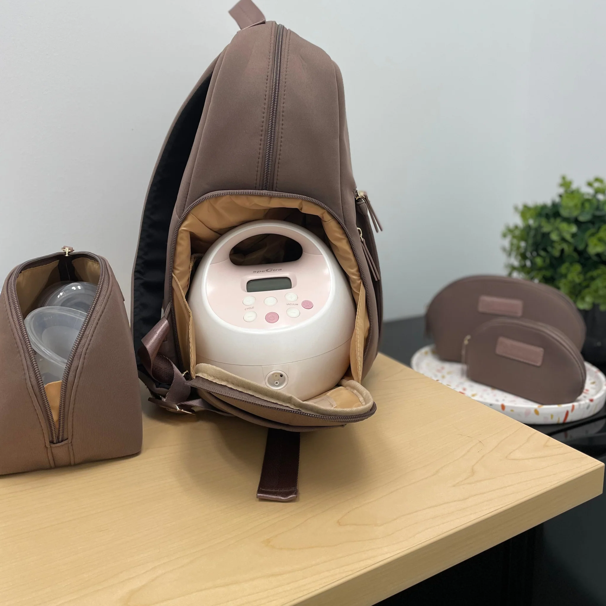 PackSWell Breast Pump Accessory Organizer Bags (Earth) - Image 5