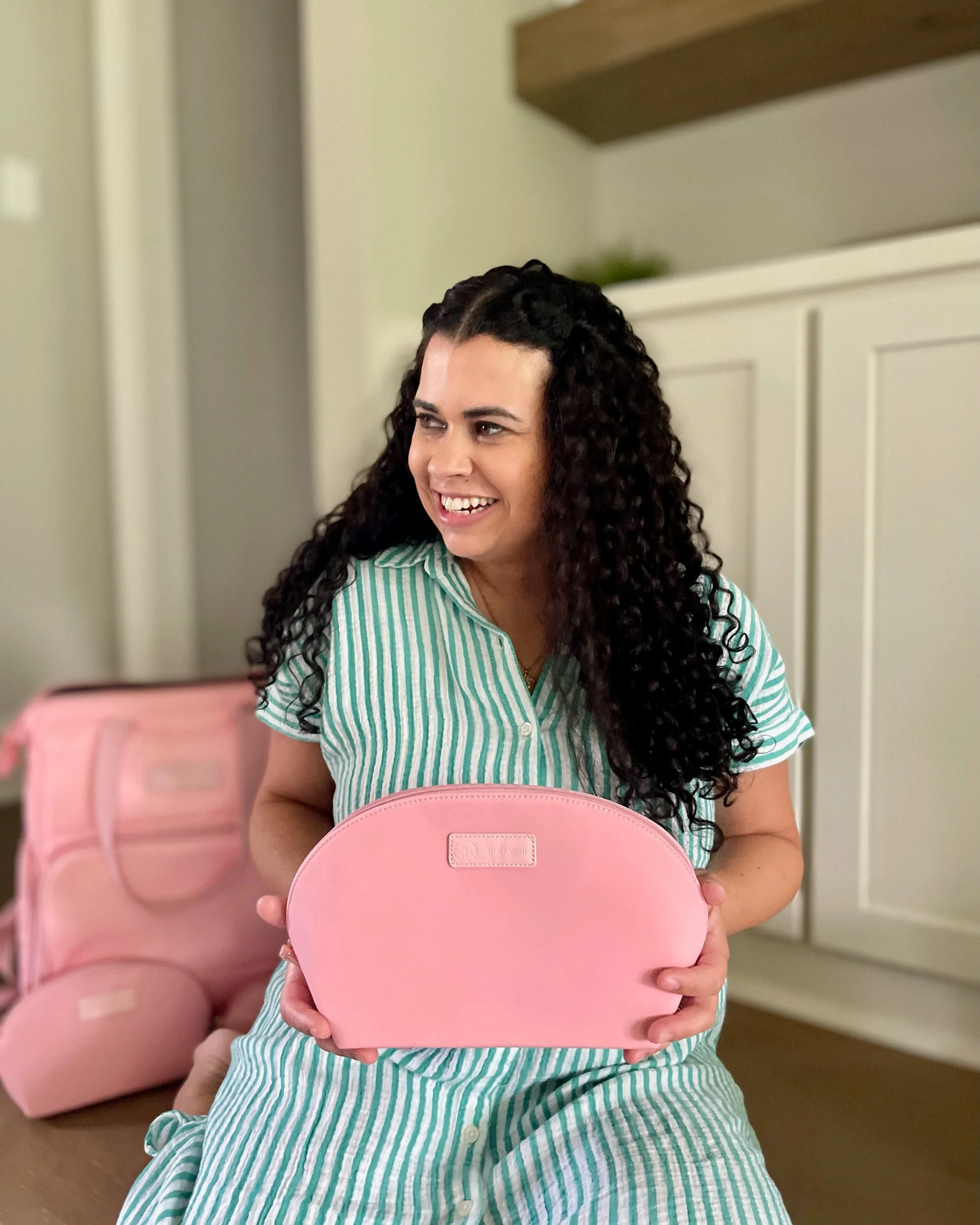 PackSWell Neoprene 3 Nesting Bags (Light Pink) - Image 4
