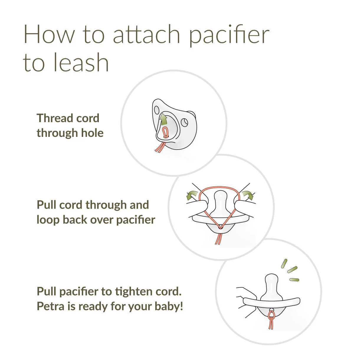Petra Pacifier Leash - Image 5