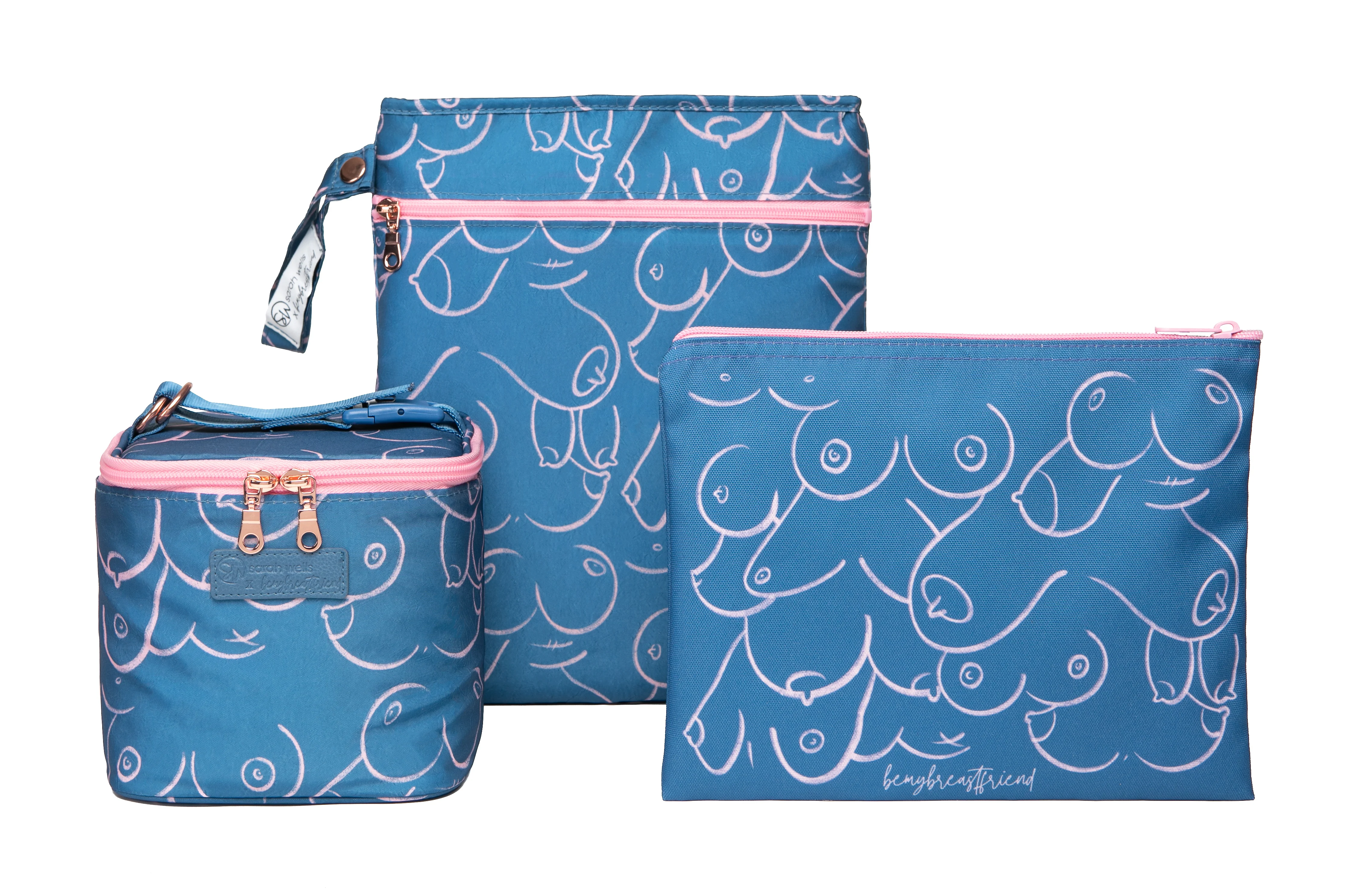 Pumparoo Wet/Dry Bag with Staging Mat® (Boob Bag) || Sarah Wells x bemybreastfriend - Image 7