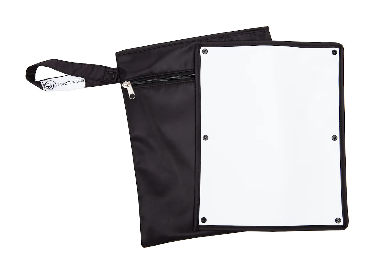 Pumparoo Wet/Dry Bag with Staging Mat® (Black) - Image 4