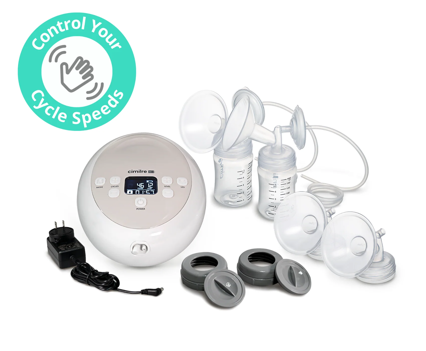 S6+ Adjustable Rechargeable Breast Pump - Image 4