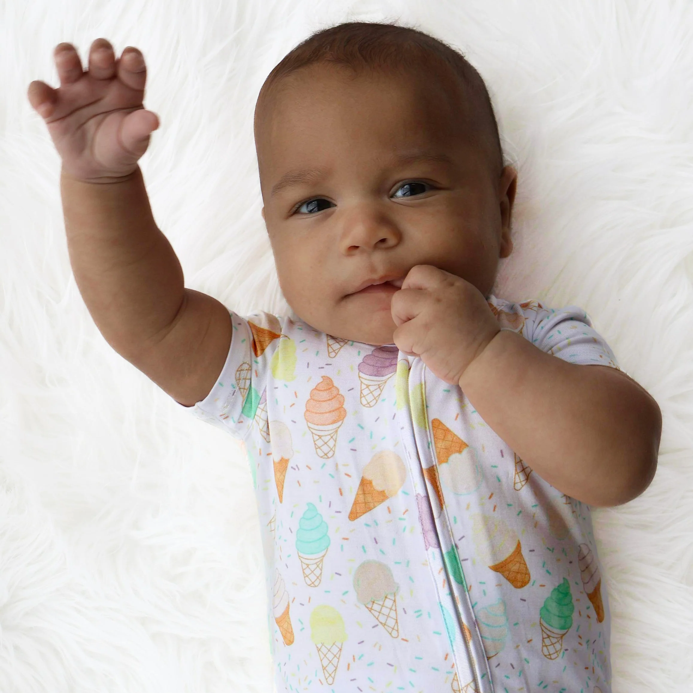 Swirls Shorty Romper - Image 2