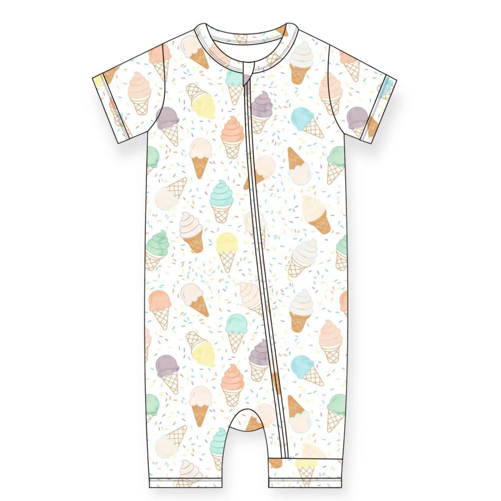 Swirls Shorty Romper - Image 7