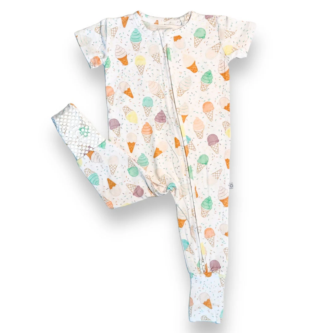Swirls Zippy Romper - Image 2
