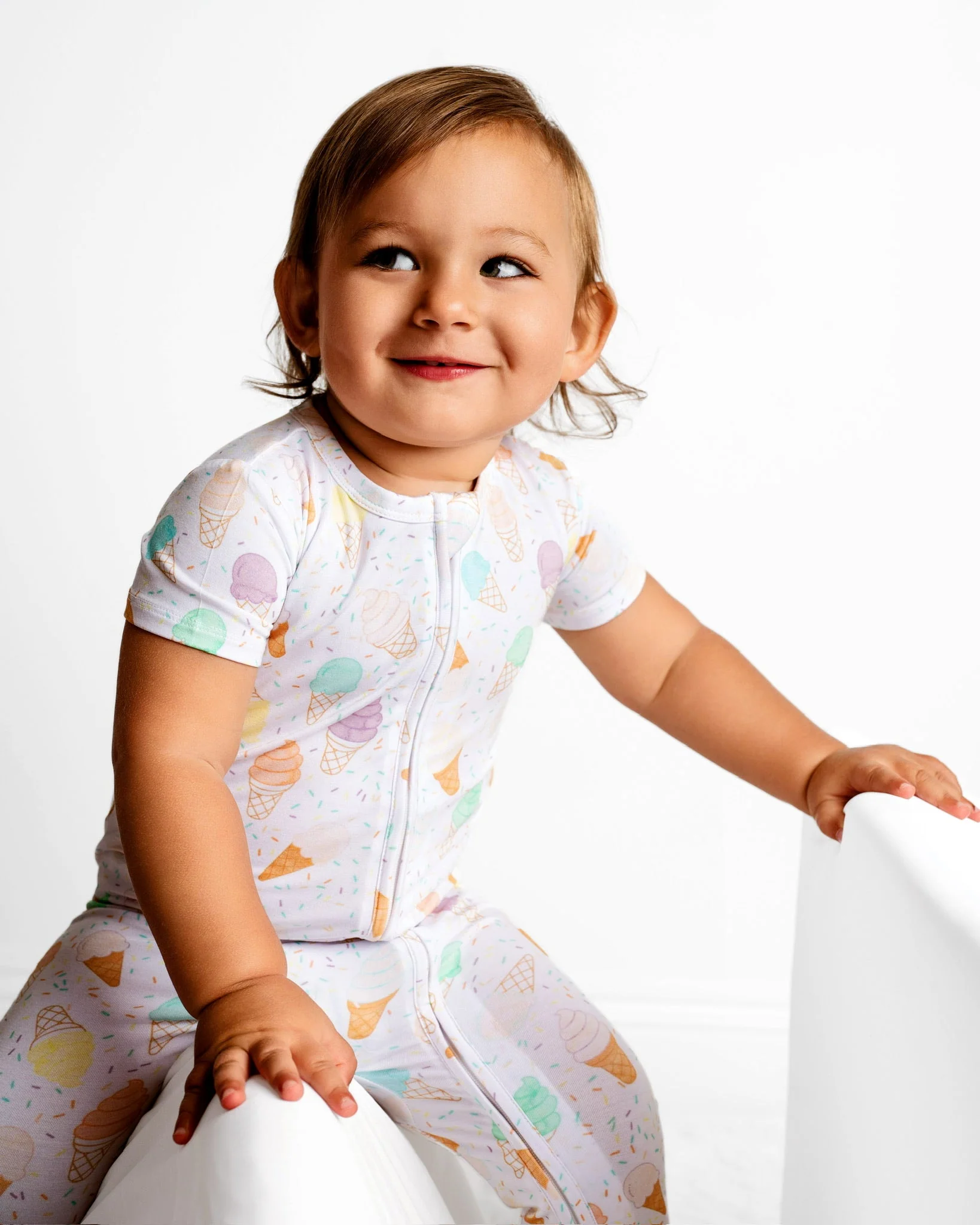 Swirls Zippy Romper - Image 3