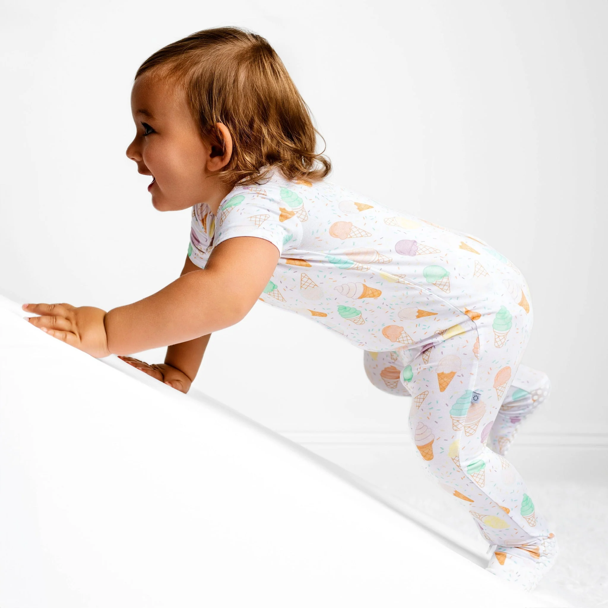 Swirls Zippy Romper - Image 4