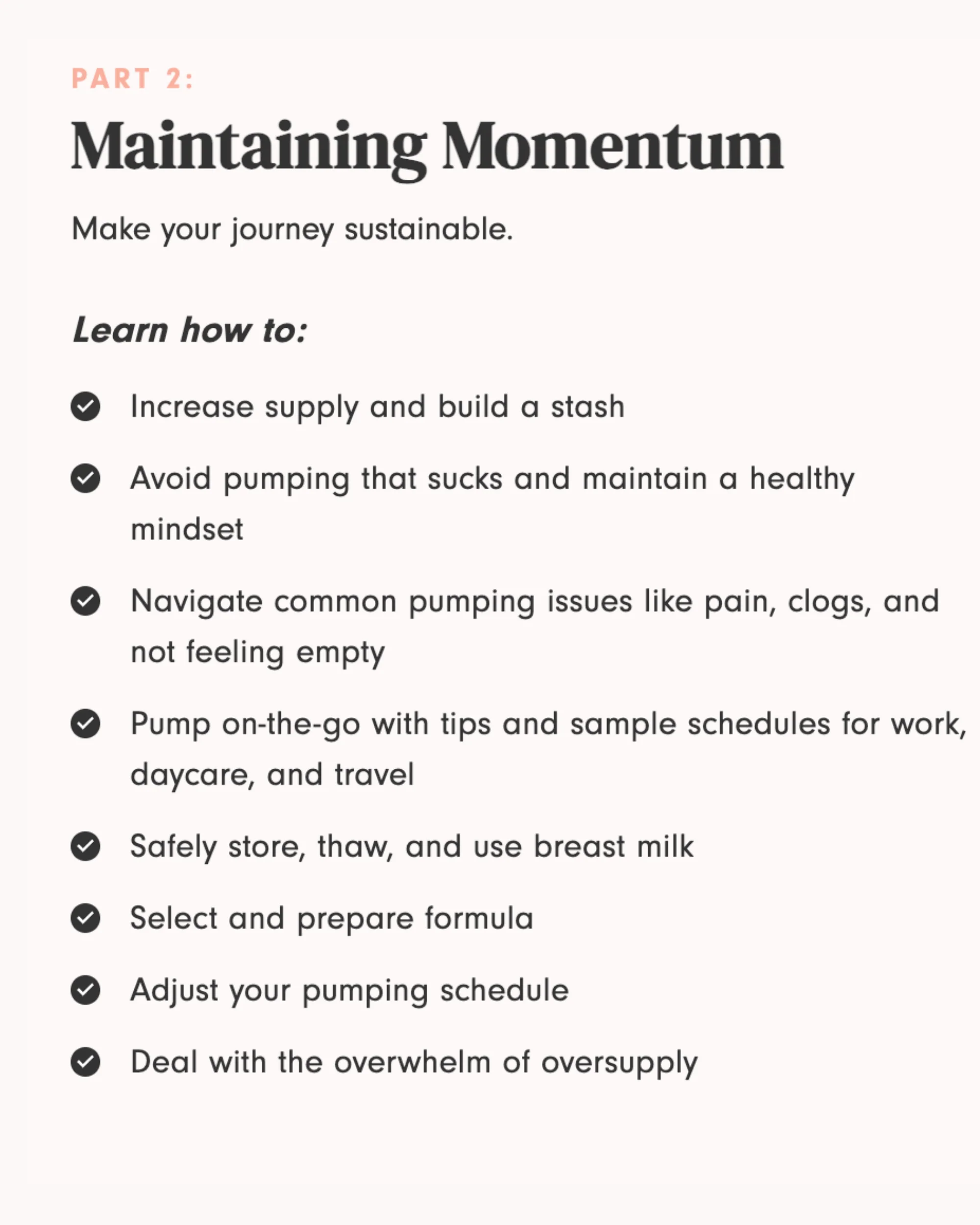 The Ultimate Pumping Course - Image 3