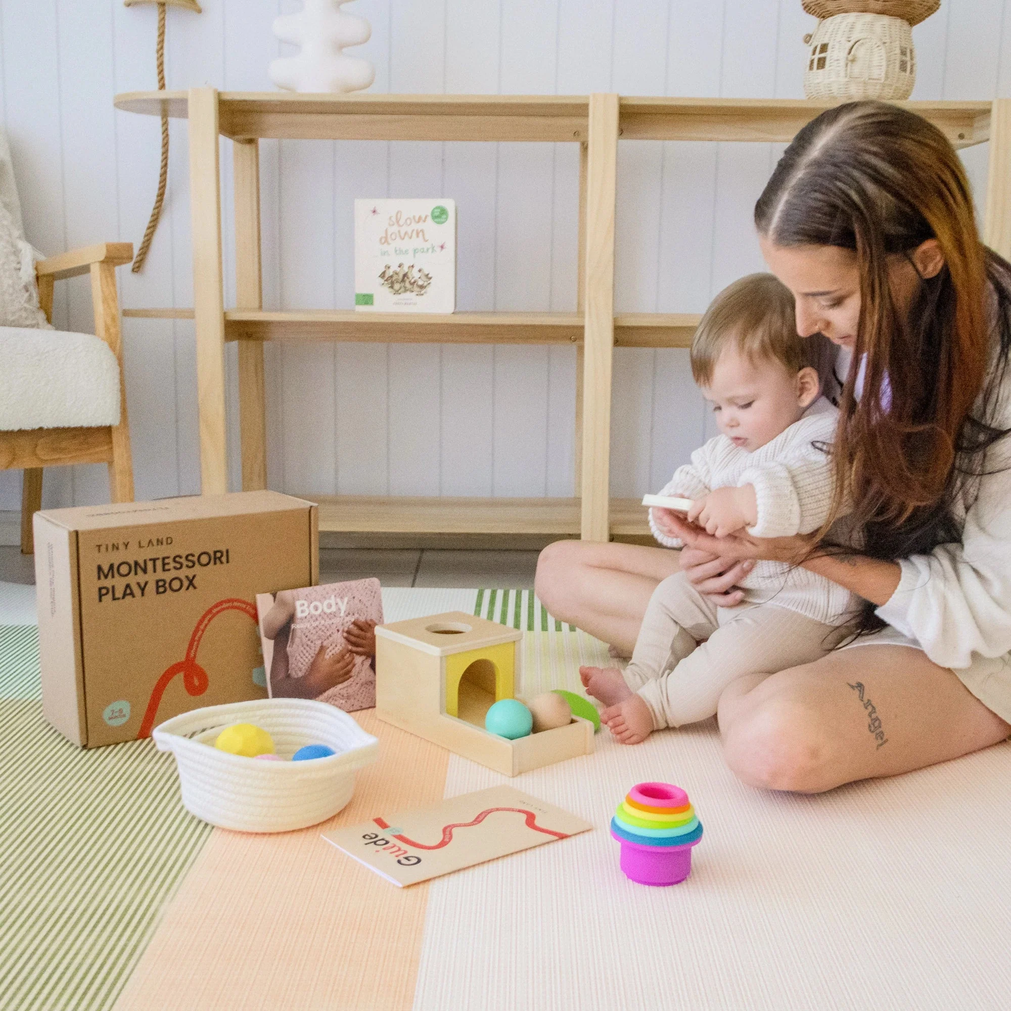 Tiny Land® Montessori Toys Set for Newborns (7-9 month) - Image 3