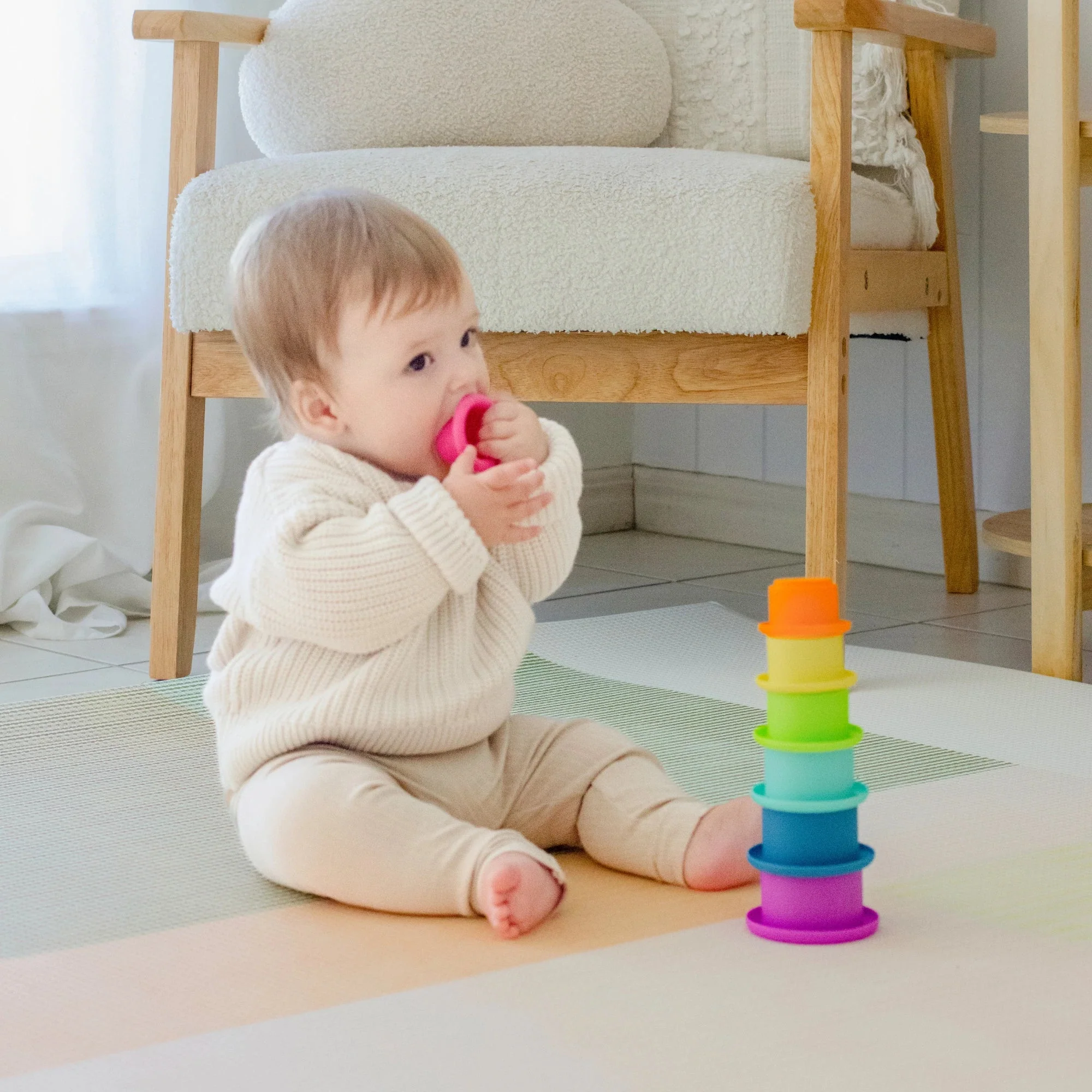 Tiny Land® Montessori Toys Set for Newborns (7-9 month) - Image 9