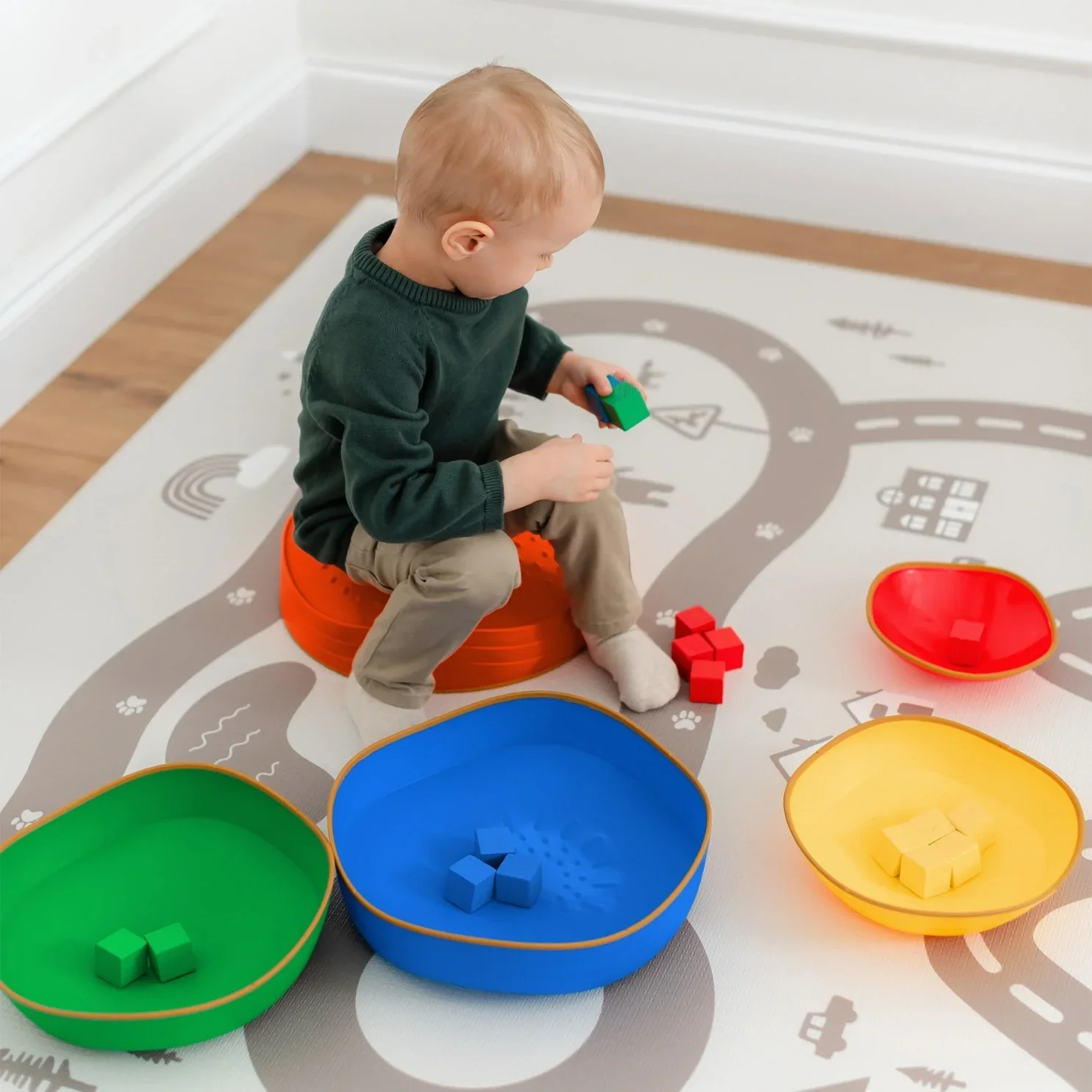 Tiny Land® Stepping Stones - Rainbow Color - Image 5