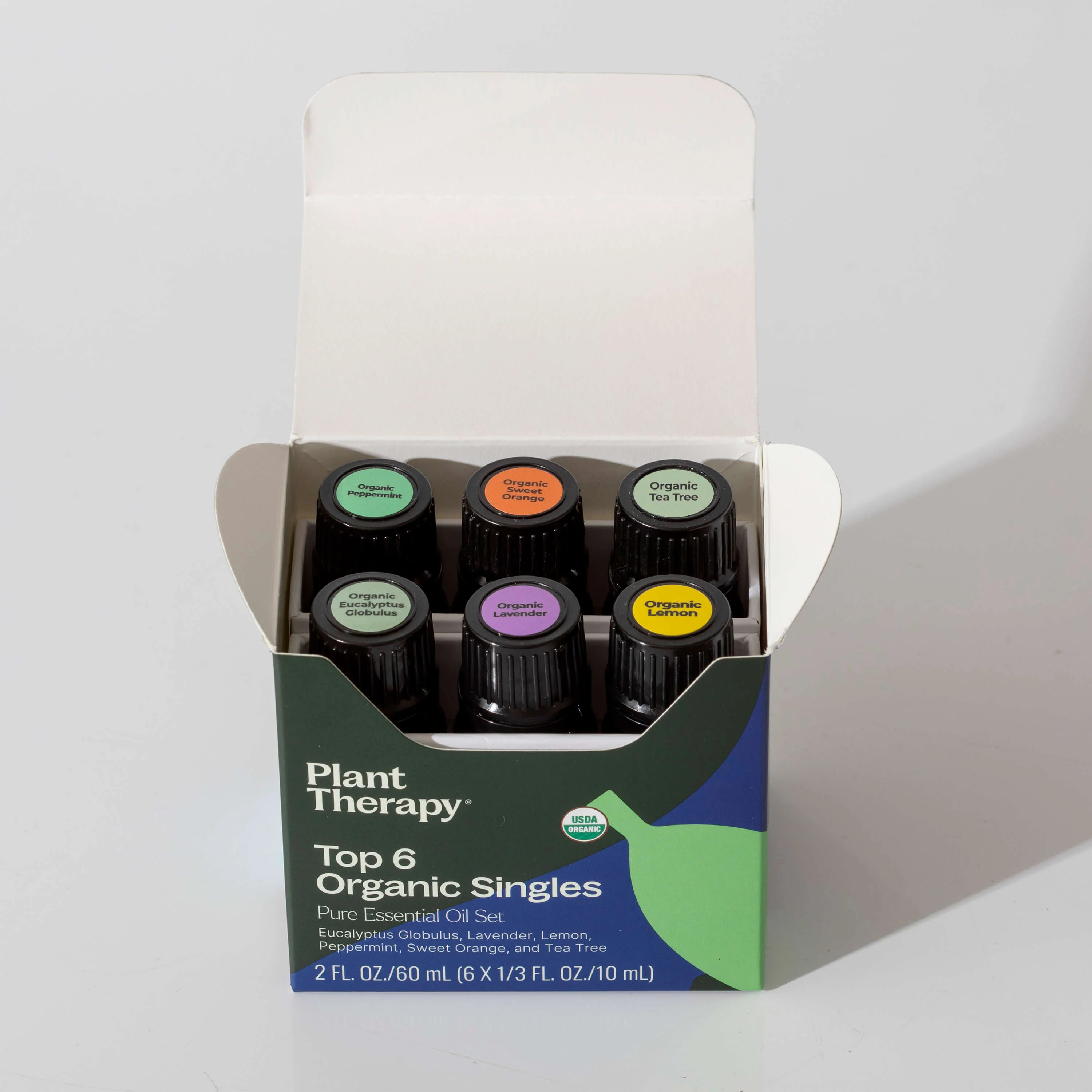 Top 6 Organic Singles Essential Oil Set - Image 3