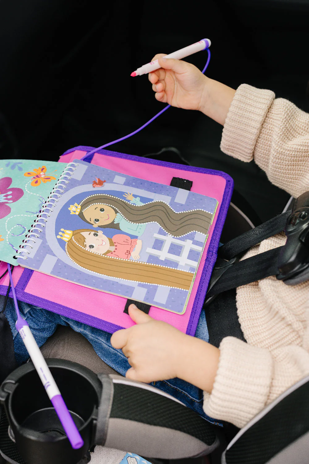 Totebook Kids Dry Erase Activity Kit - Set of 2 Books - Image 2