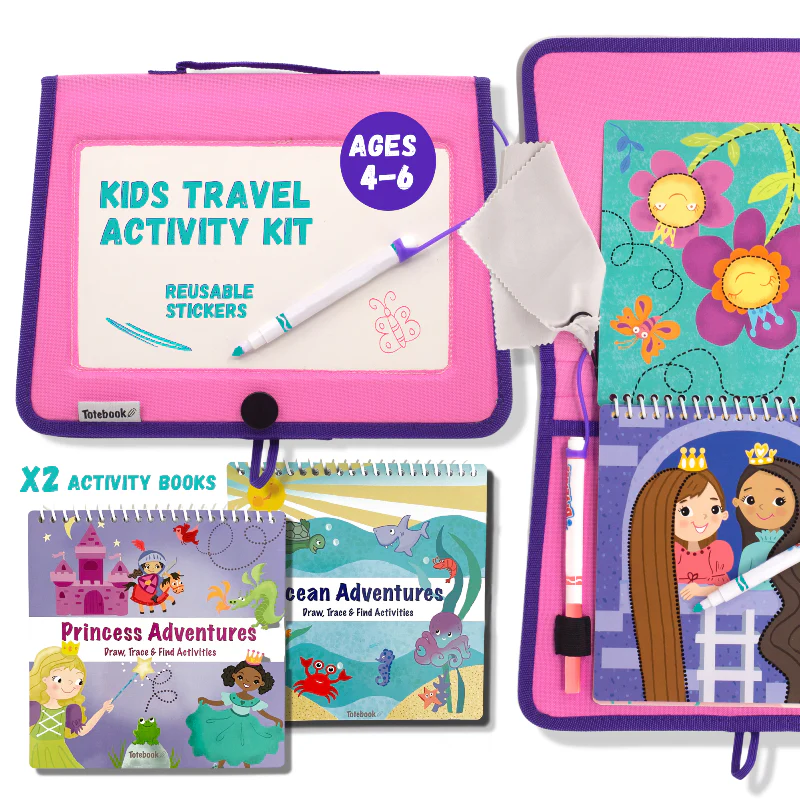 Totebook Kids Dry Erase Activity Kit - Set of 2 Books - Image 20