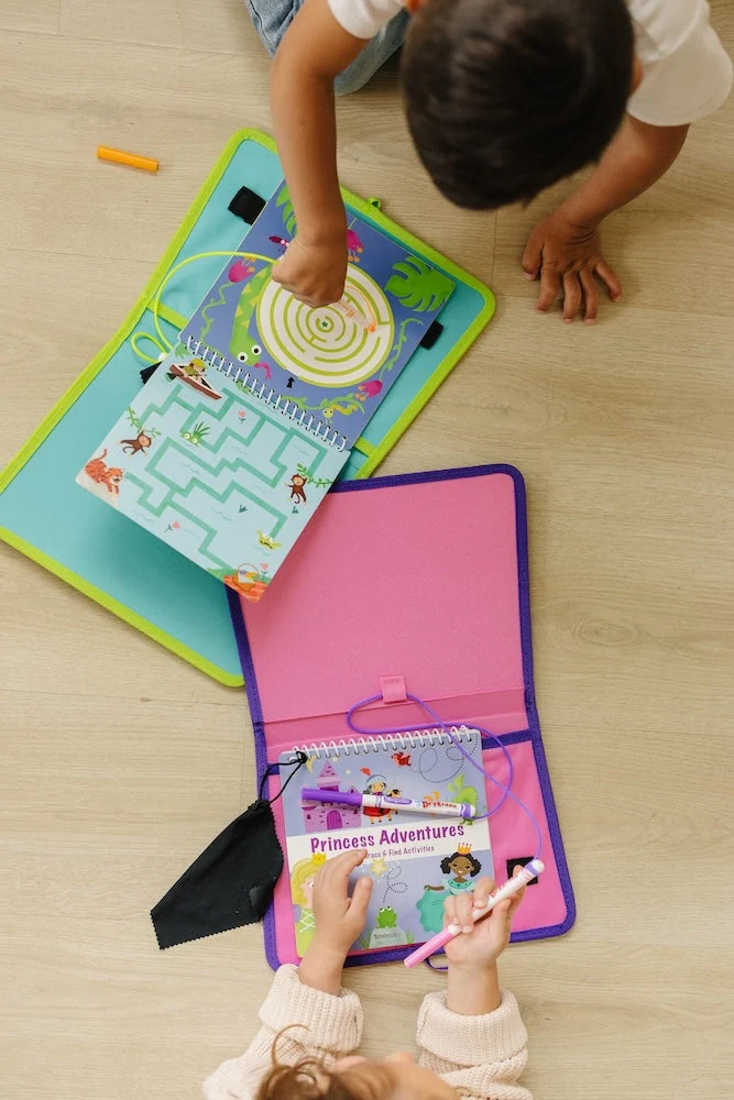 Totebook Kids Dry Erase Activity Kit - Set of 3 Books - Image 2