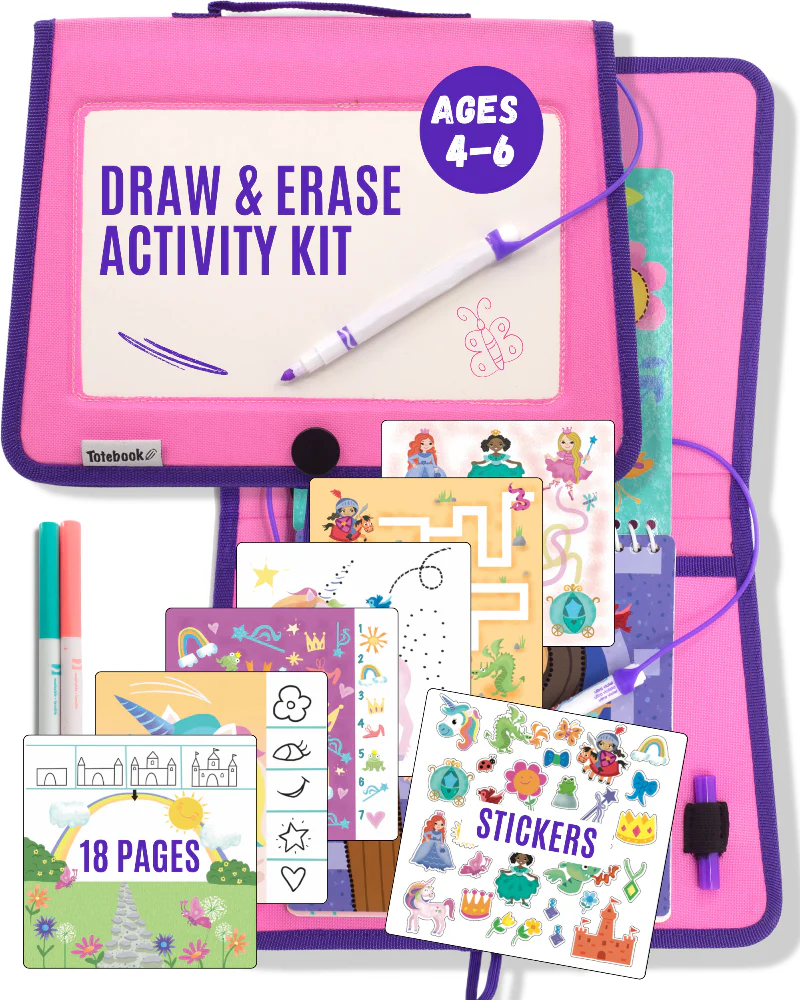 Totebook Kids Dry Erase Travel Activity Book - Image 17