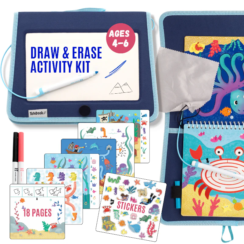 Totebook Kids Dry Erase Travel Activity Book - Image 42