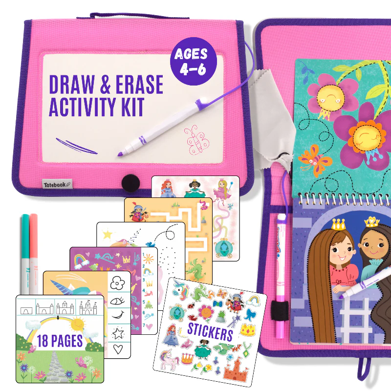 Totebook Kids Dry Erase Travel Activity Book - Image 6