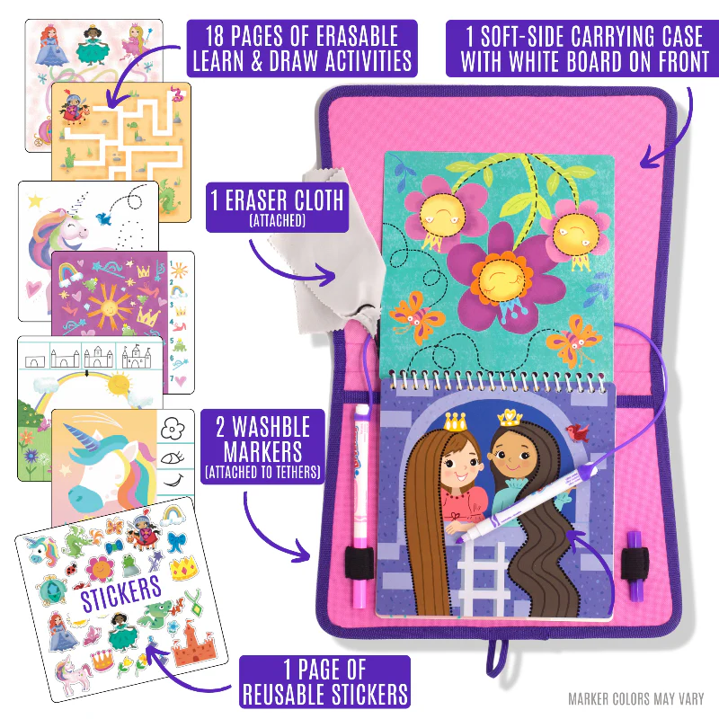 Totebook Kids Dry Erase Travel Activity Book - Image 8